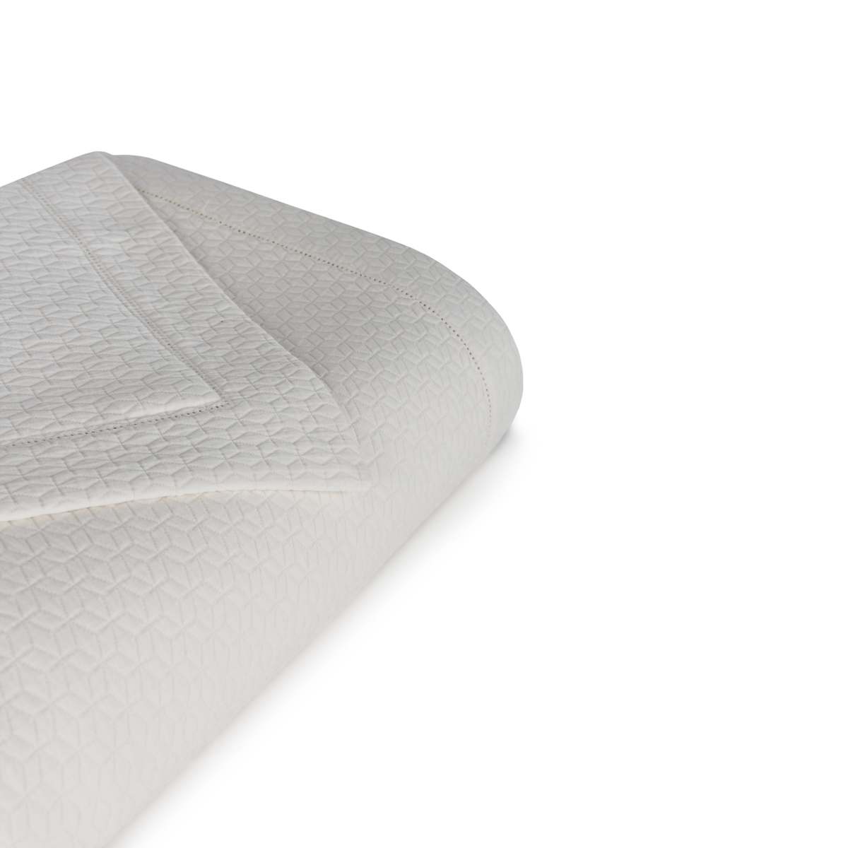 Closeup of Ivory BOVI Selena Coverlet