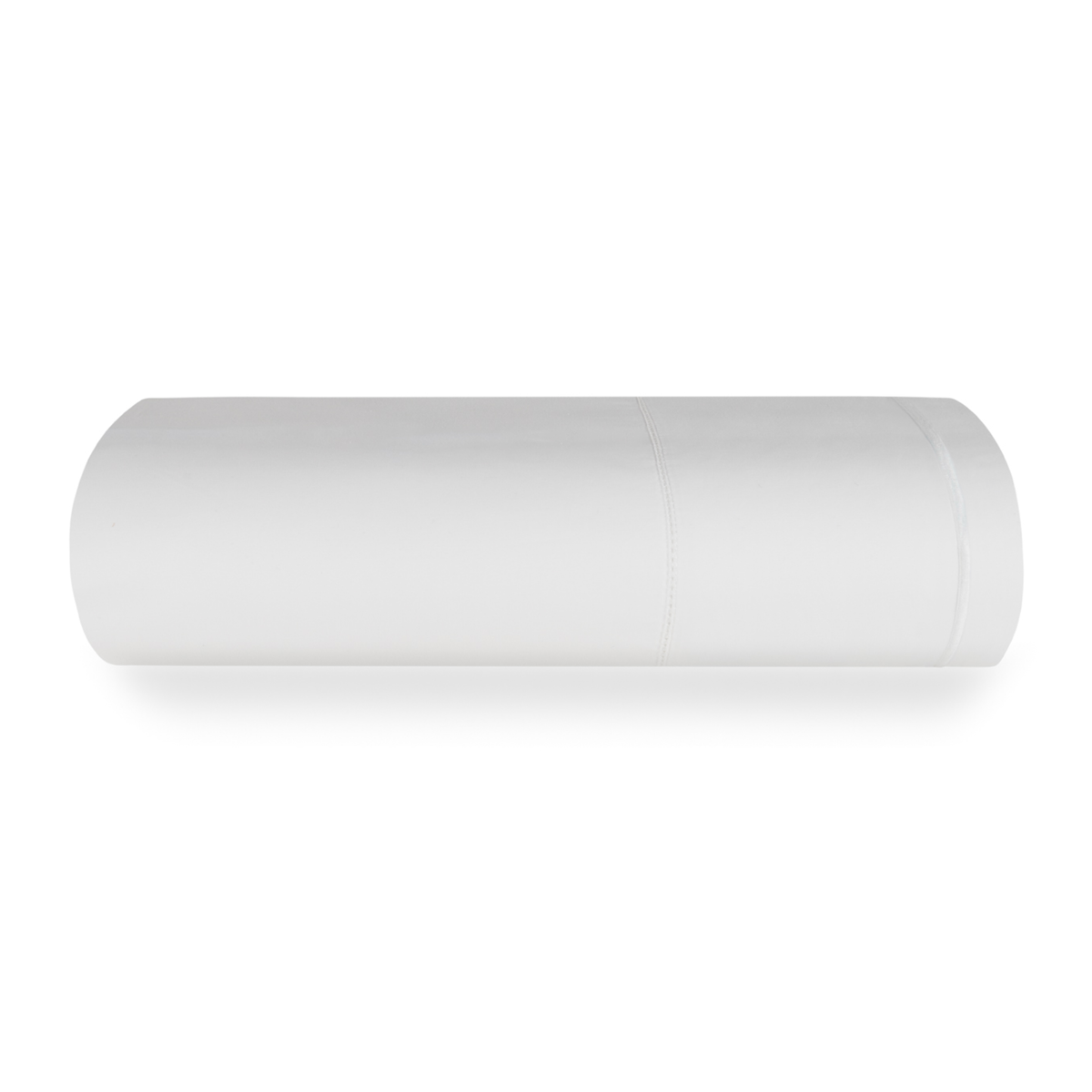 Folded White and White Blue BOVI Sierra Bedding Flat Sheet