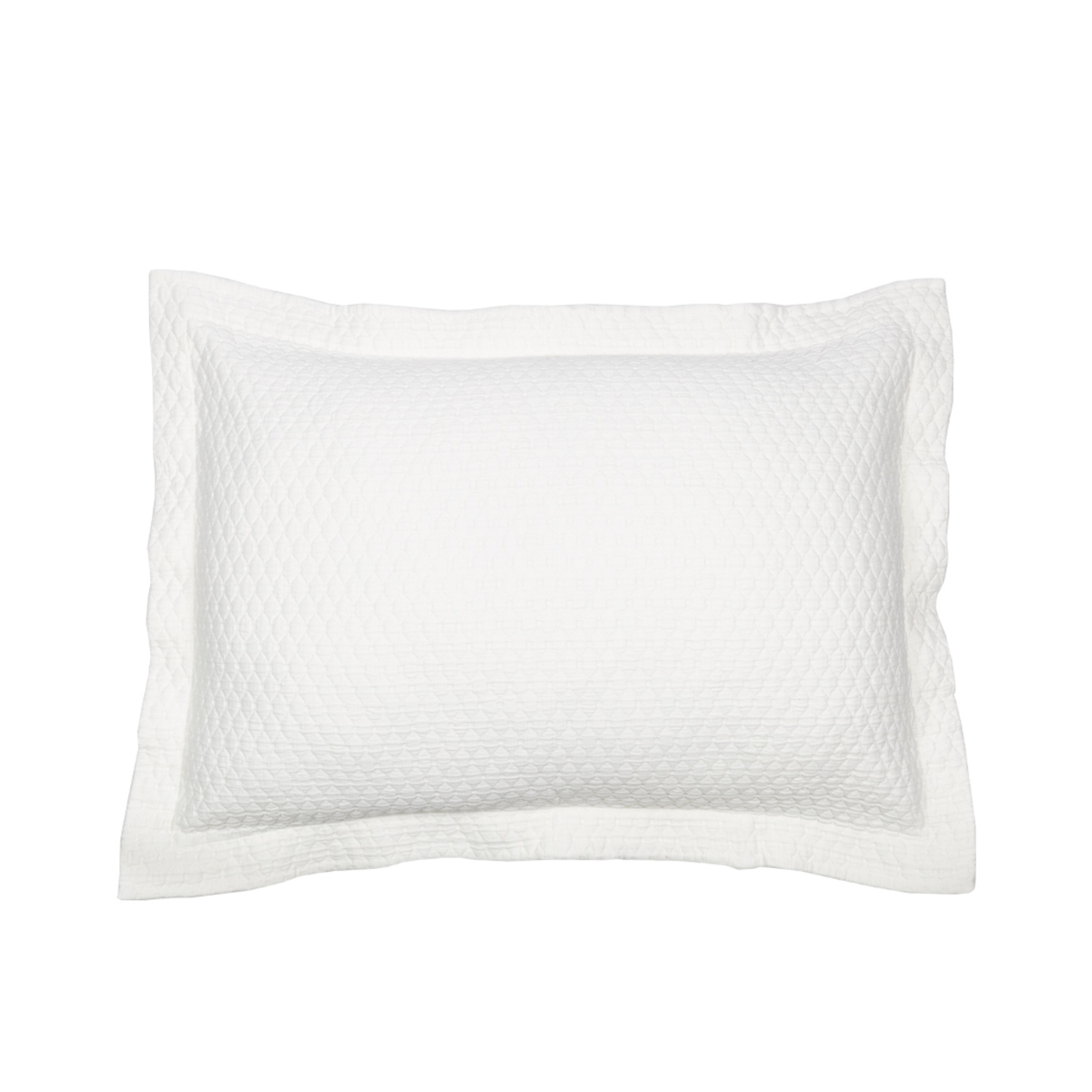 Sham Silo of BOVI Simply Cotton in Ivory color