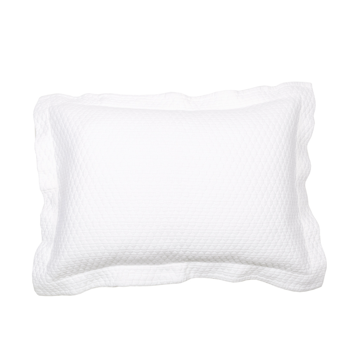 Sham Silo of BOVI Simply Cotton in White color