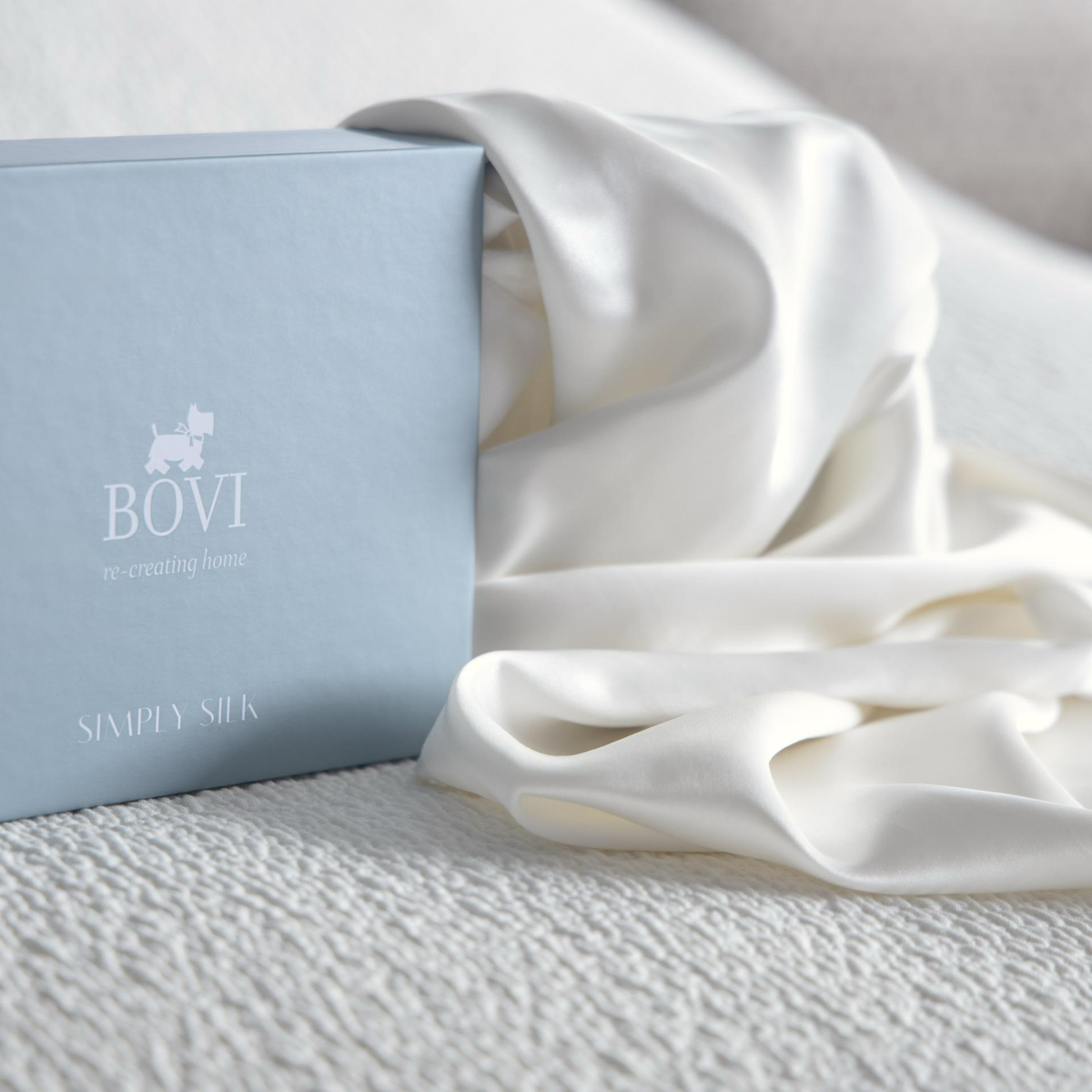 Box Packaging of BOVI Simply Silk Collection