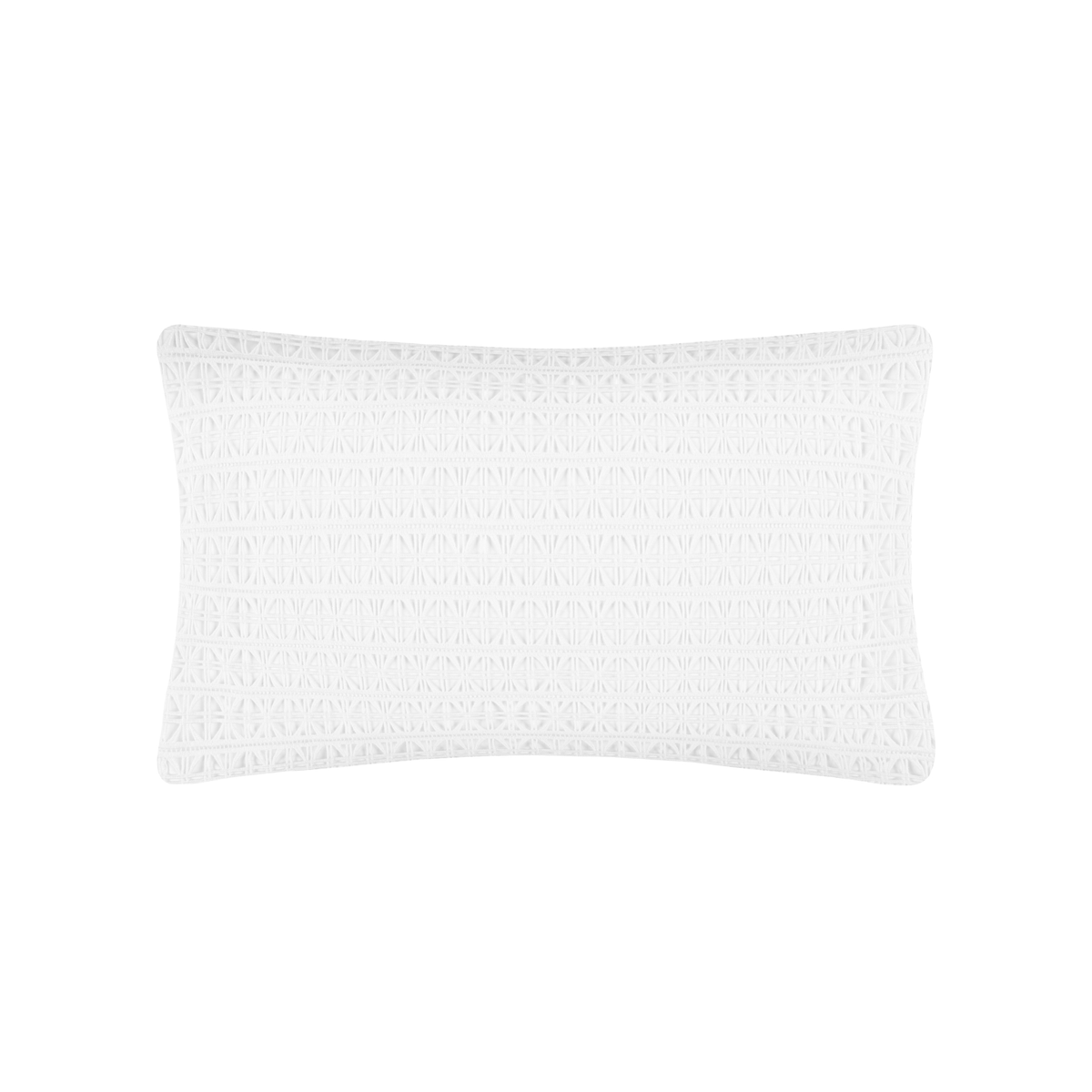 Boudoir Sham of White BOVI Sloan Bedding