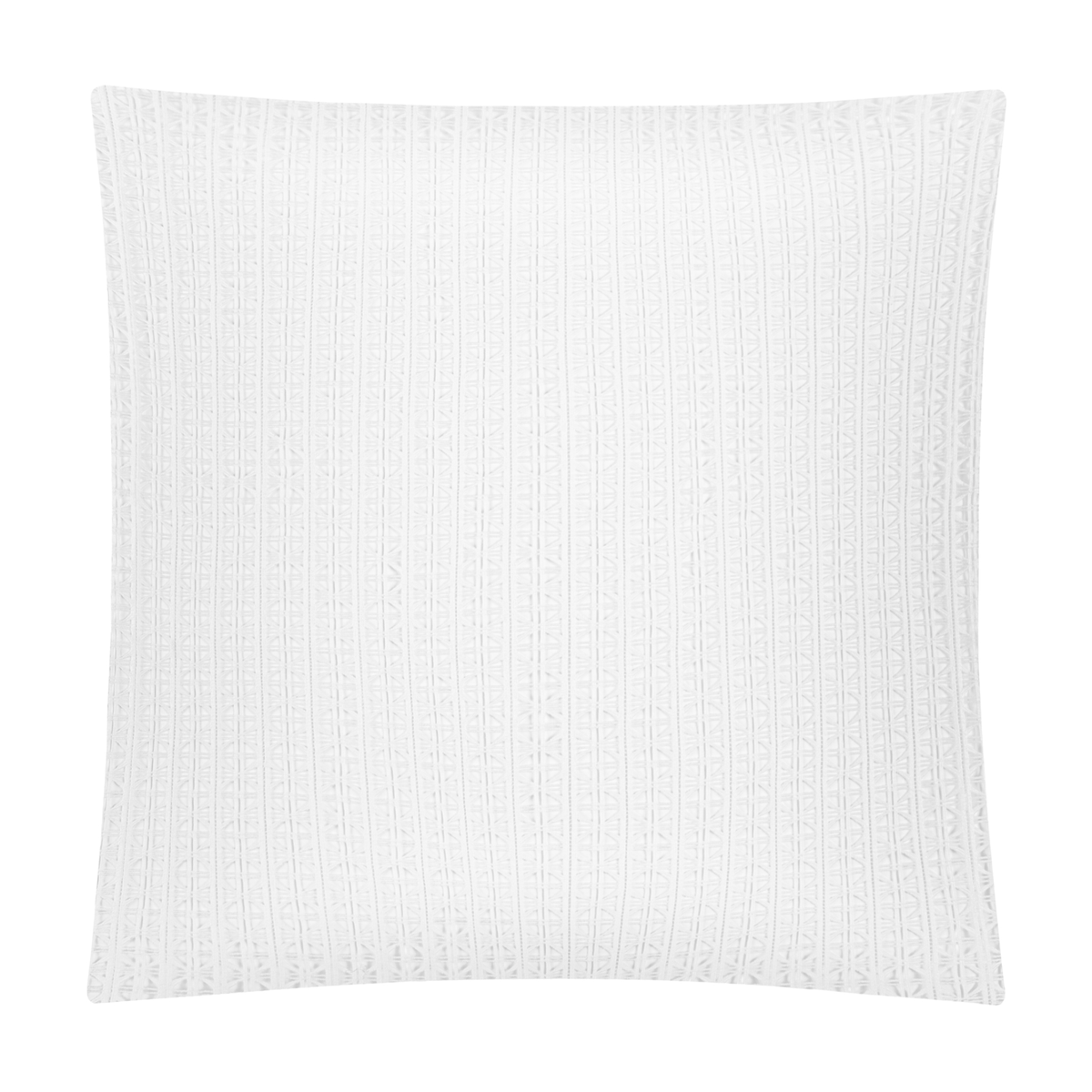 Euro Sham Silo of White BOVI Sloan Bedding