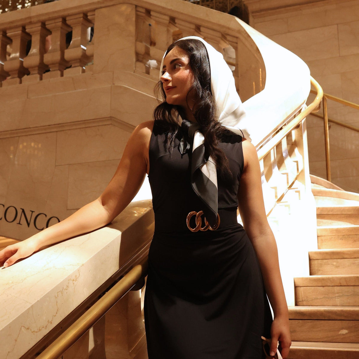 black silk scarf for dress Satin Neck Scarf, Black Scarf, Various Colors Scarf Neck Tie Women Accessories Gold Square Scarf Other Colors Available on Demand
