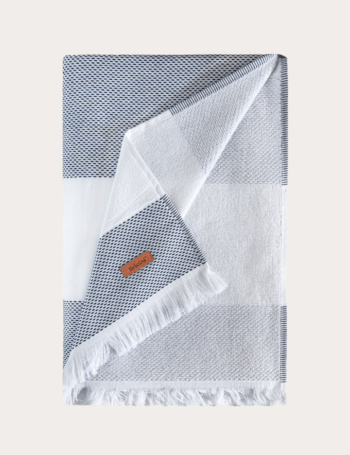 Bricini Corsica Beach Towels - Navy