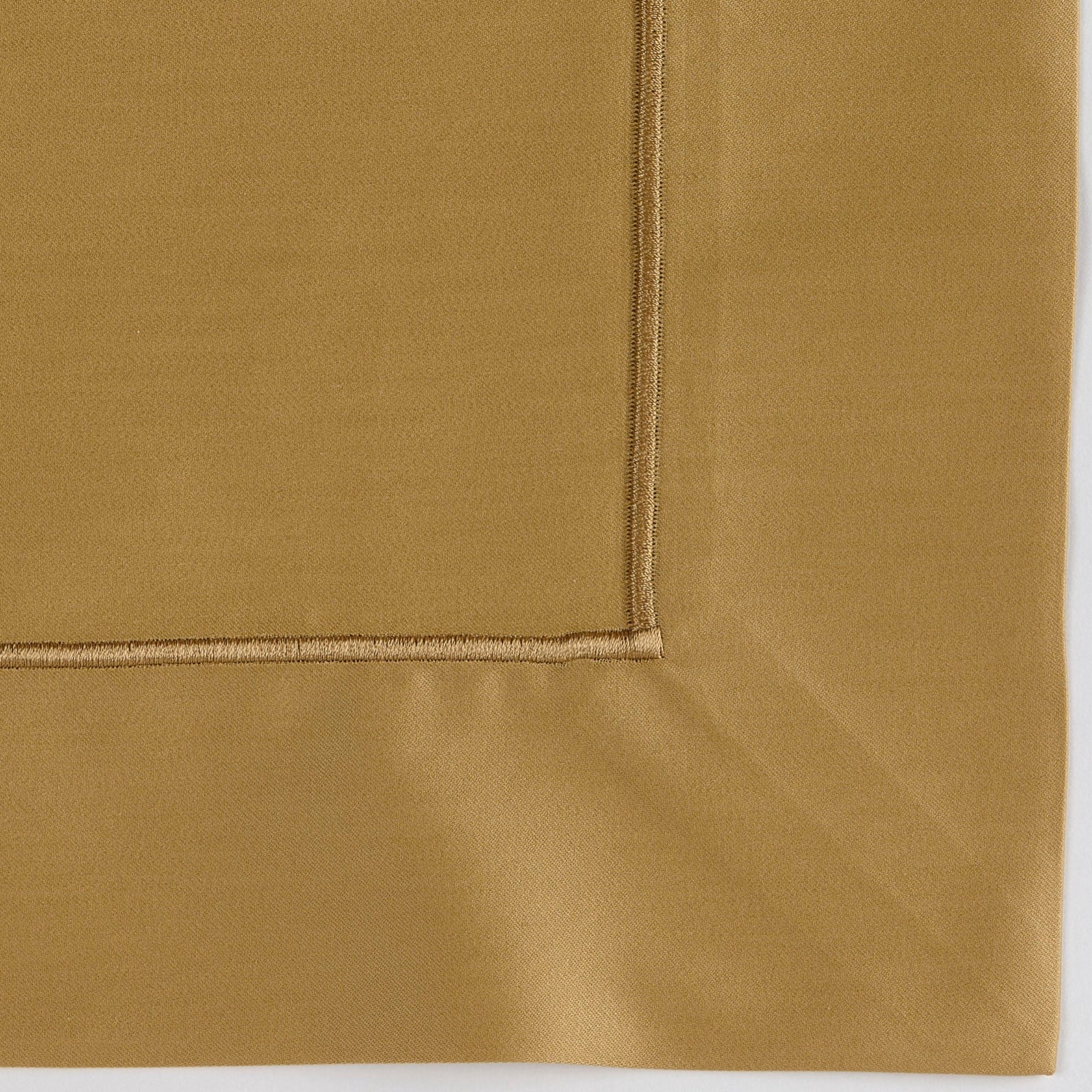 Celso de Lemos Bourdon Bedding Collection with Miel Swatch