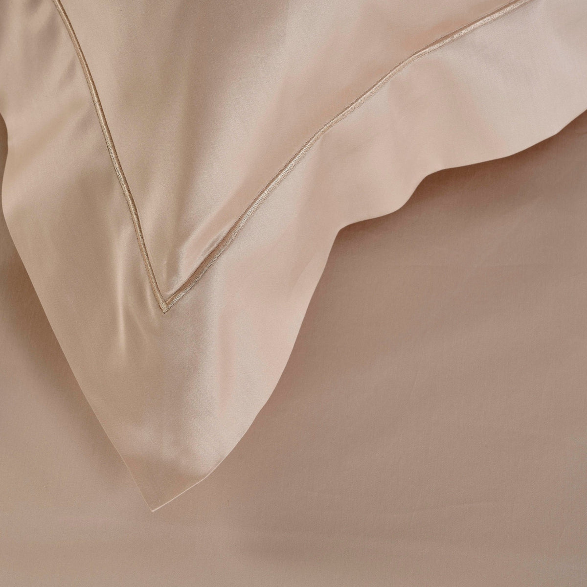Detail Image of Celso de Lemos Bourdon Pillowcase Flange Powder Color