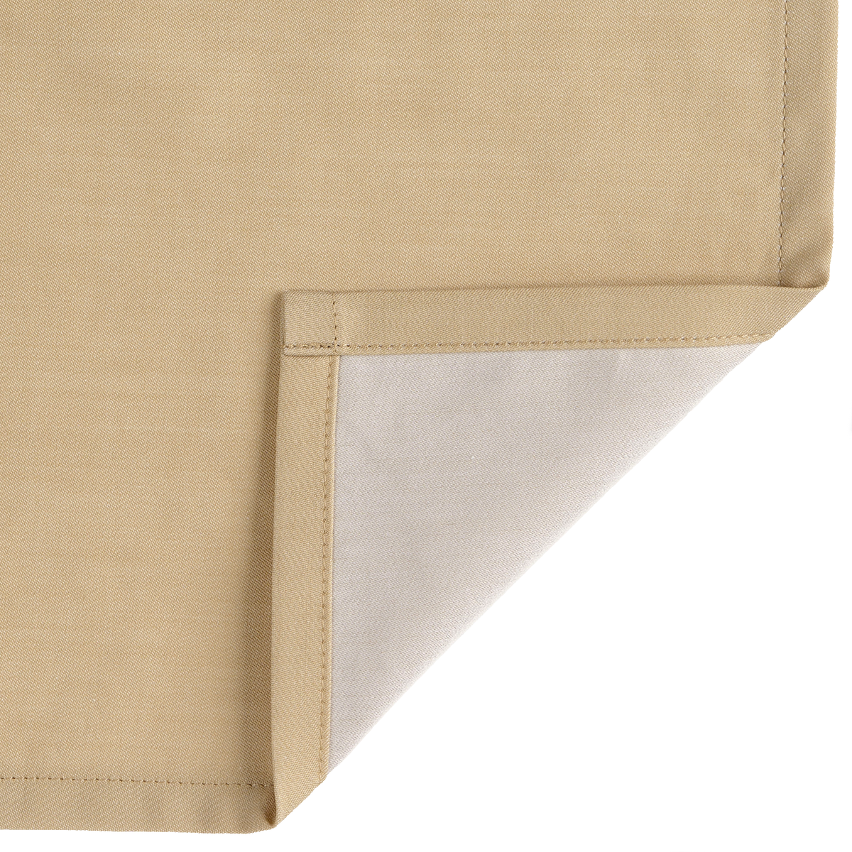 Swatch Sample of Celso de Lemos Calypso Bedding in Champagne Color