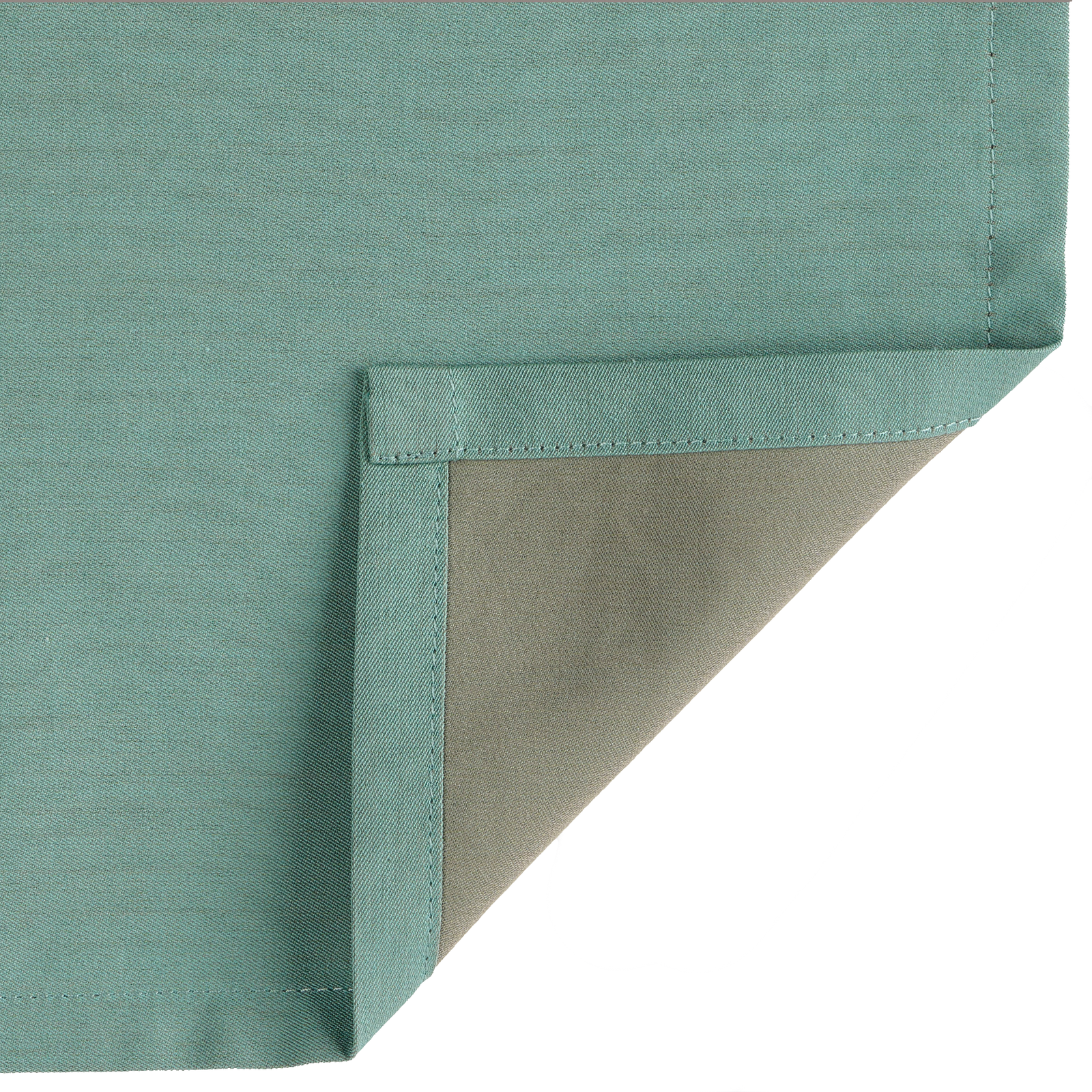 Full Bed in Celso de Lemos Calypso Bedding in Jade Color