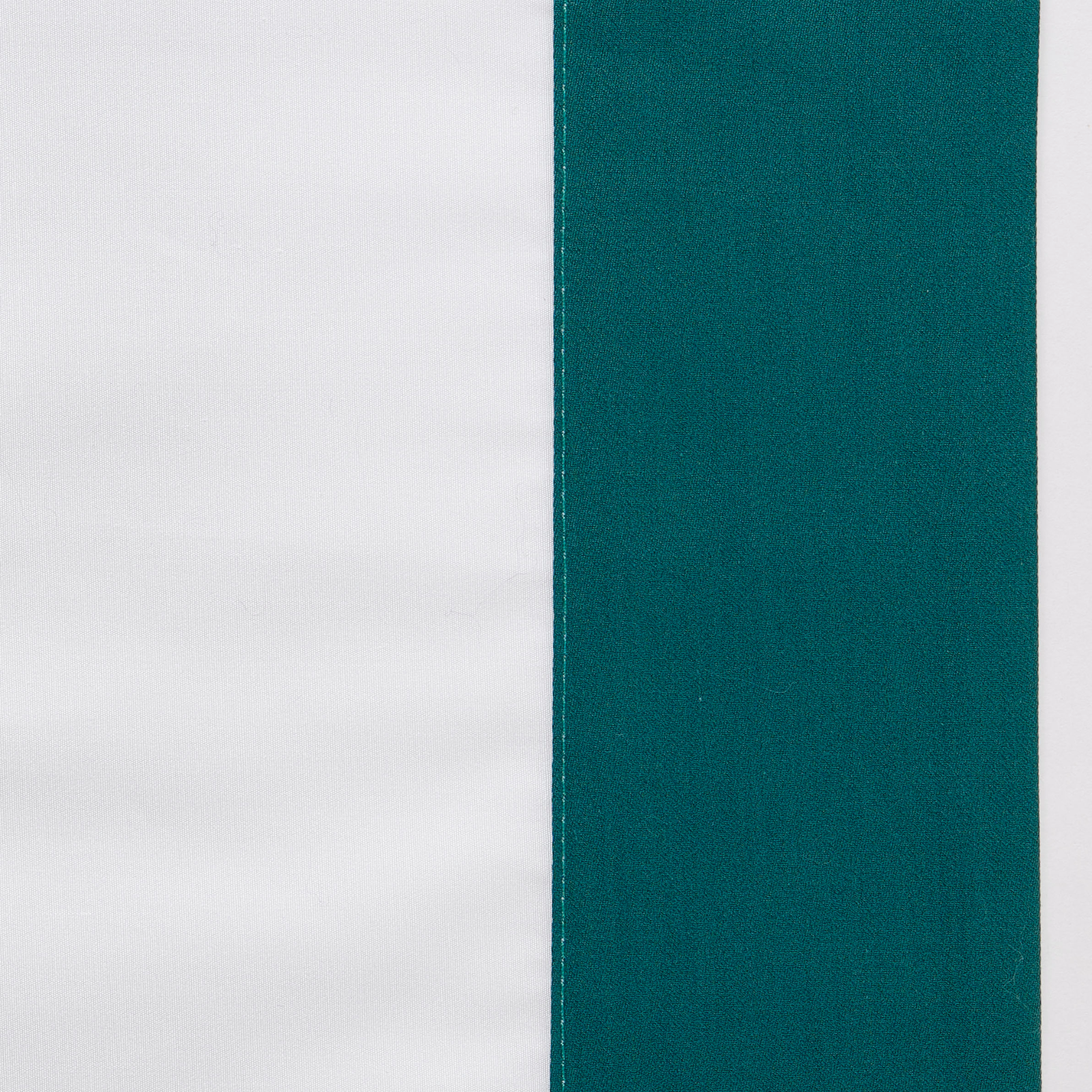 Full Bed Dressed in Celso de Lemos Hella Bedding with Martin Colored Swatch