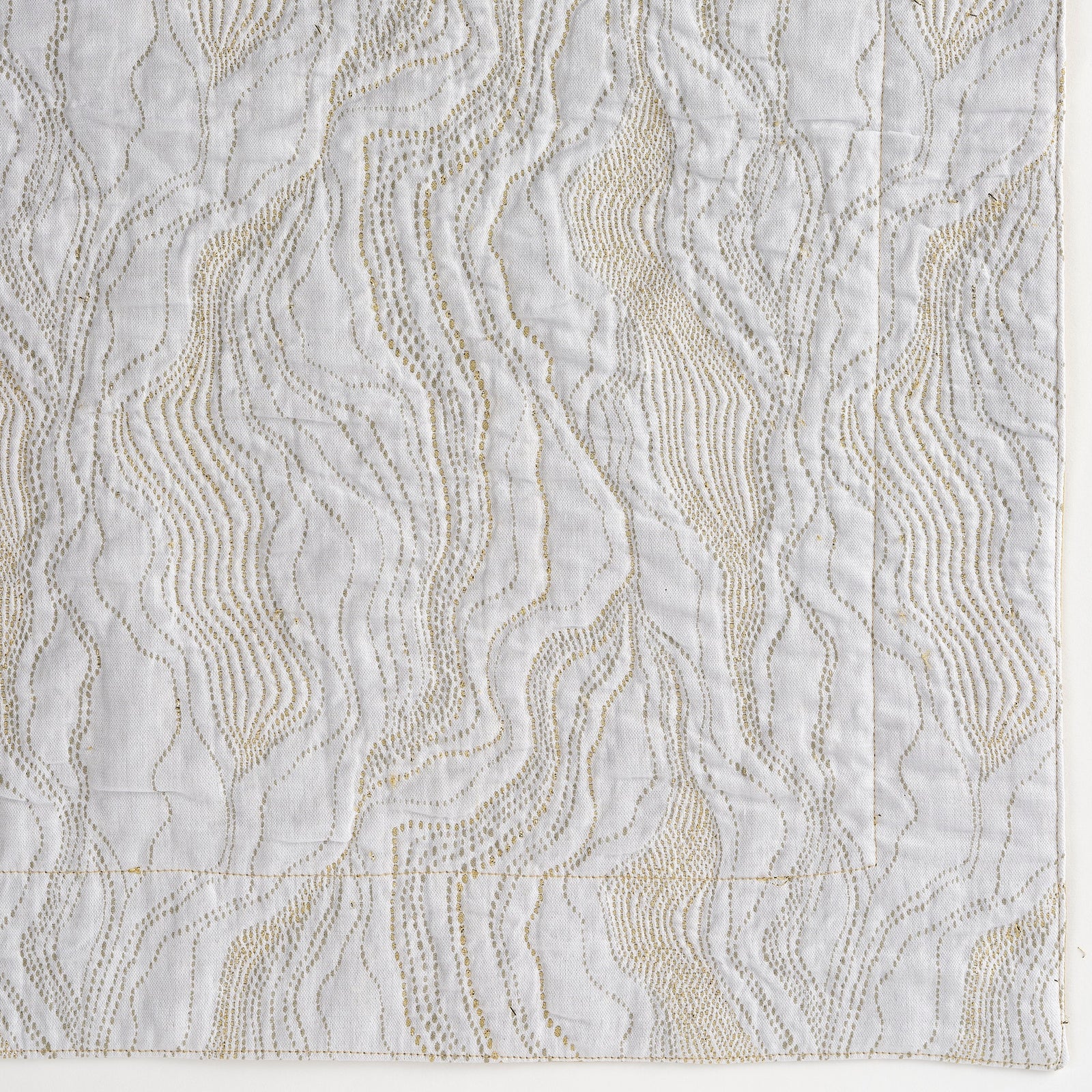 Celso de Lemos Perle Bedding Corner View Gold