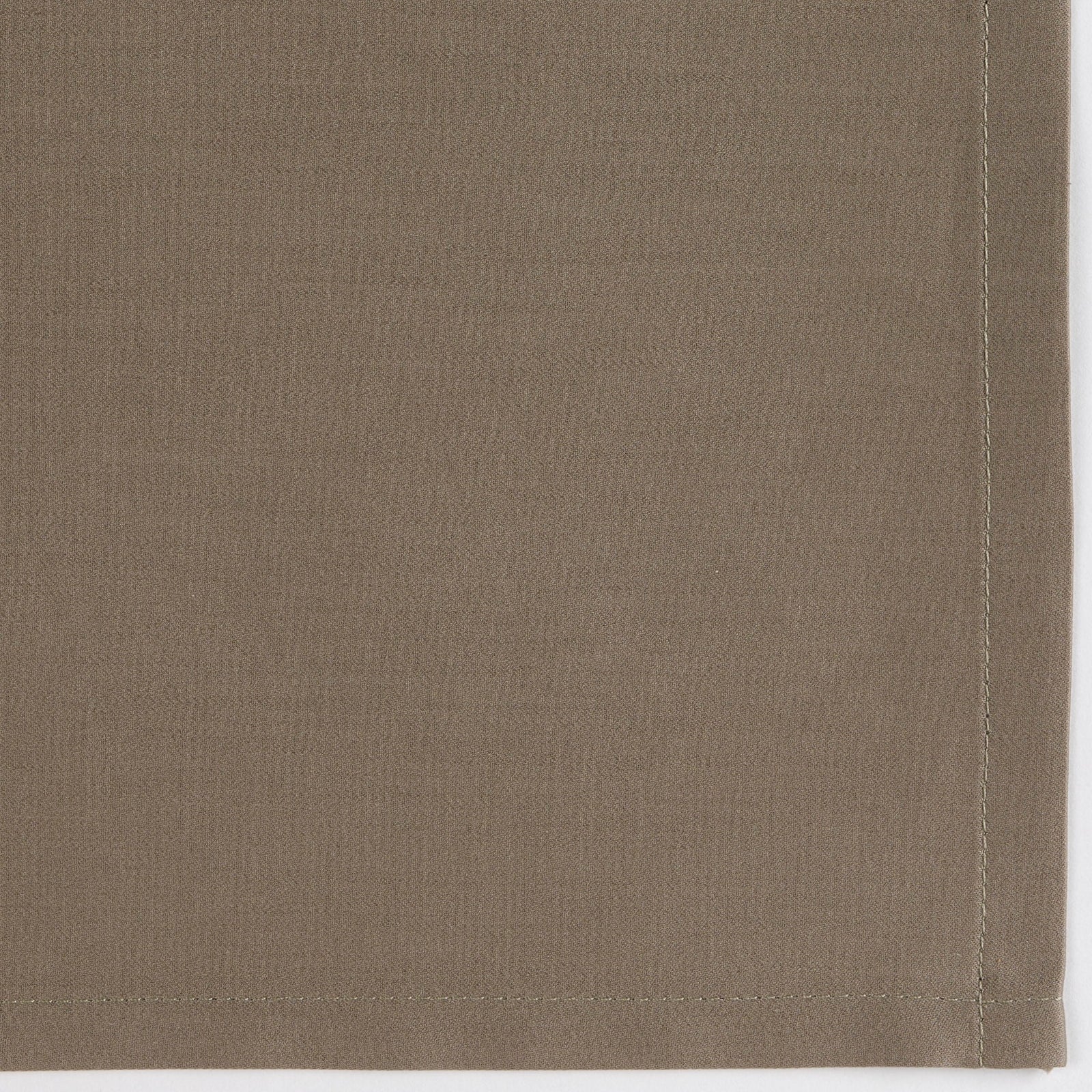 Full Bed Dressed in Celso de Lemos Secret Bedding with Eucalyptus Colored Swatch