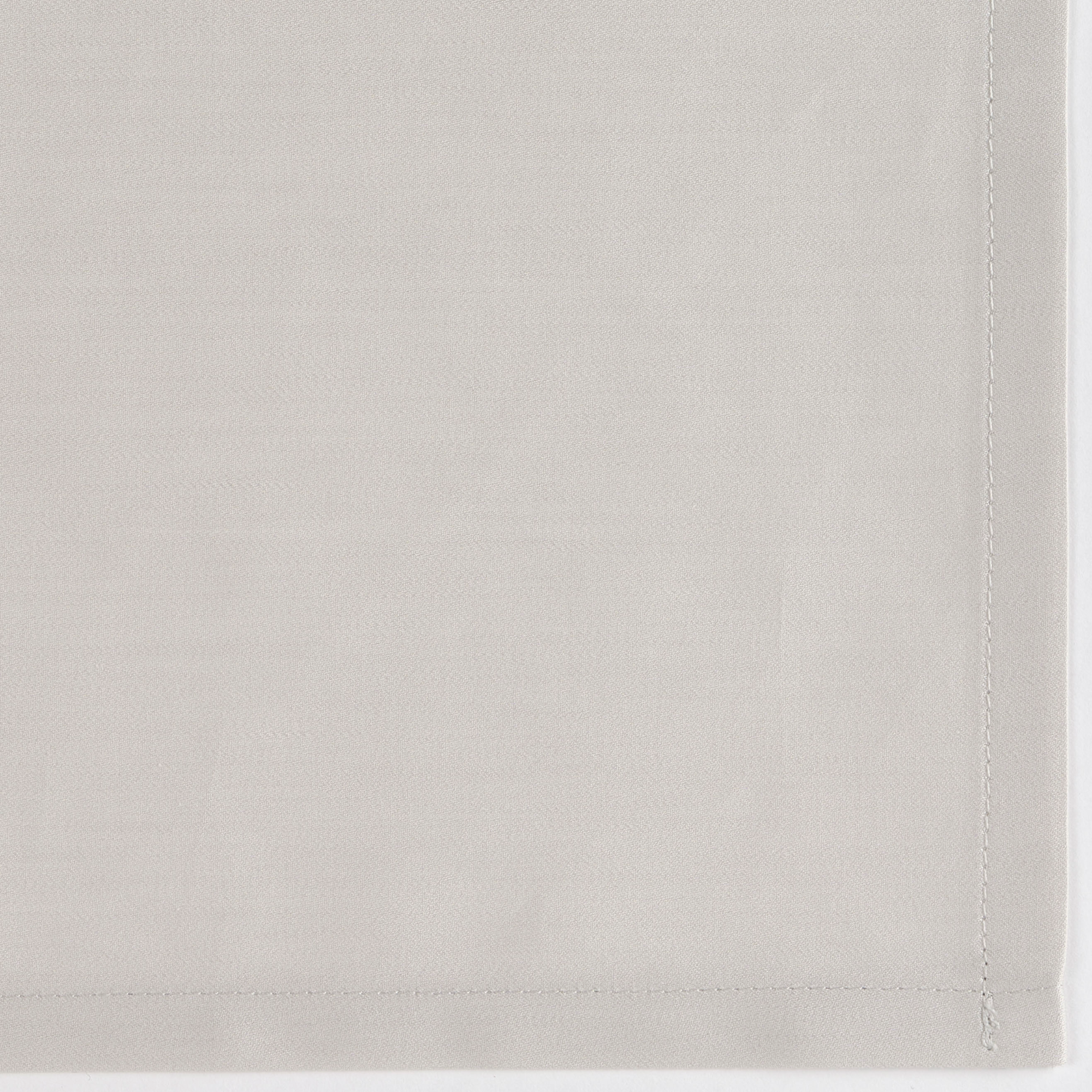 Full Bed Dressed in Celso de Lemos Secret Bedding with Nacre Colored Swatch