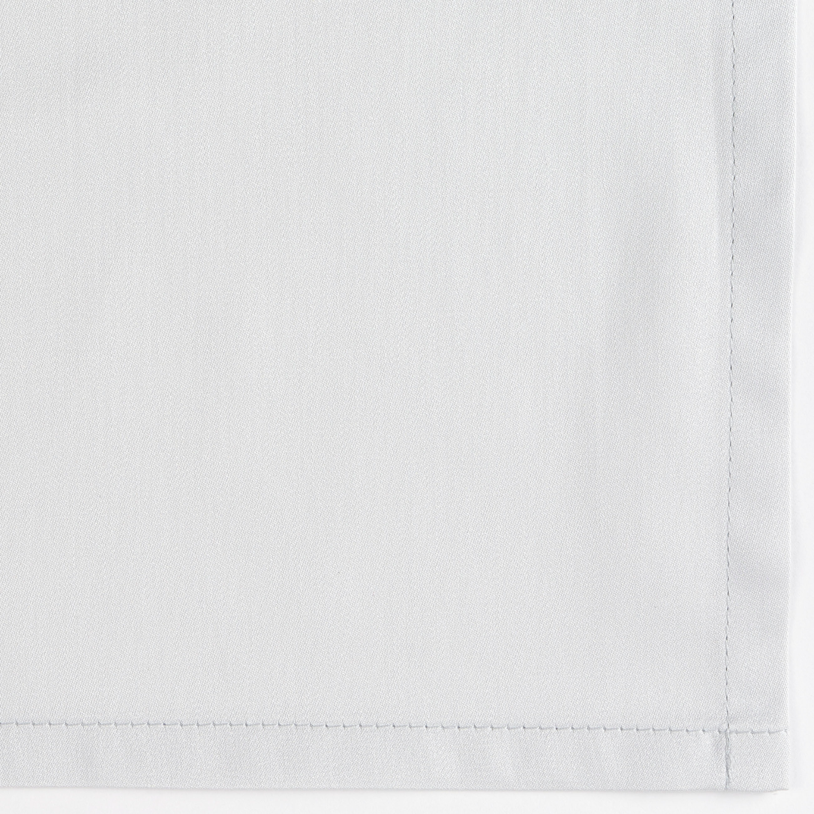 Full Bed Dressed in Celso de Lemos Secret Bedding with Perle Colored Swatch