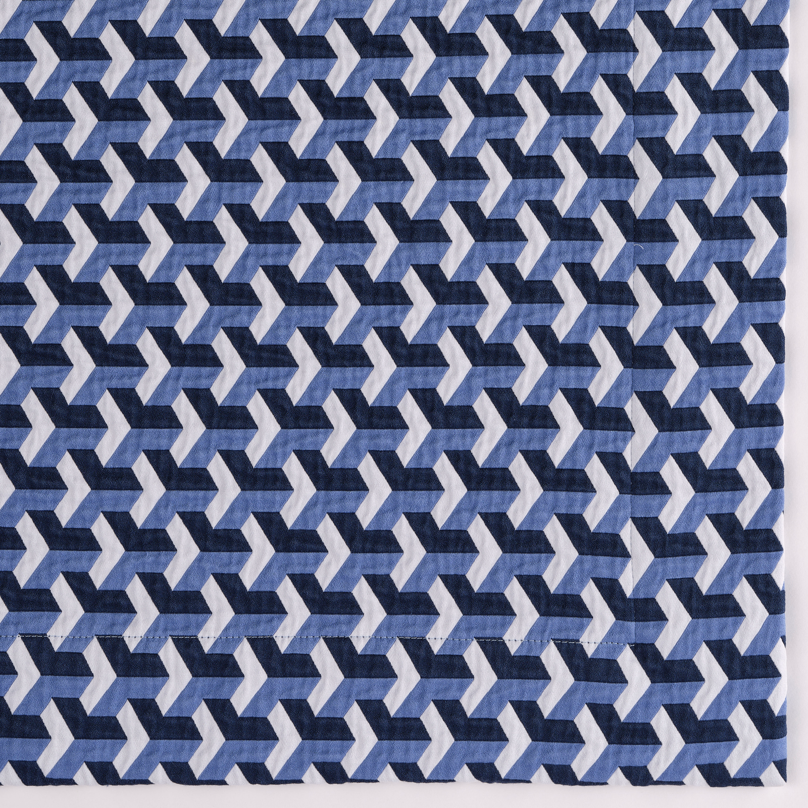 Fine Linen Detail of Celso de Lemos Tea Collection in Persian Color