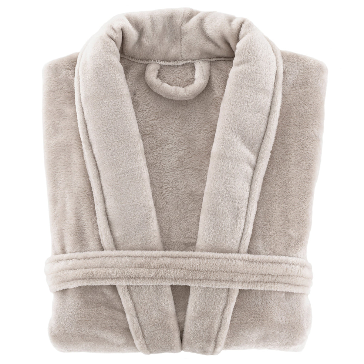Folded Image of Pine Cone Hill Sheepy Fleece 2.0 Robe in Color Dove Grey