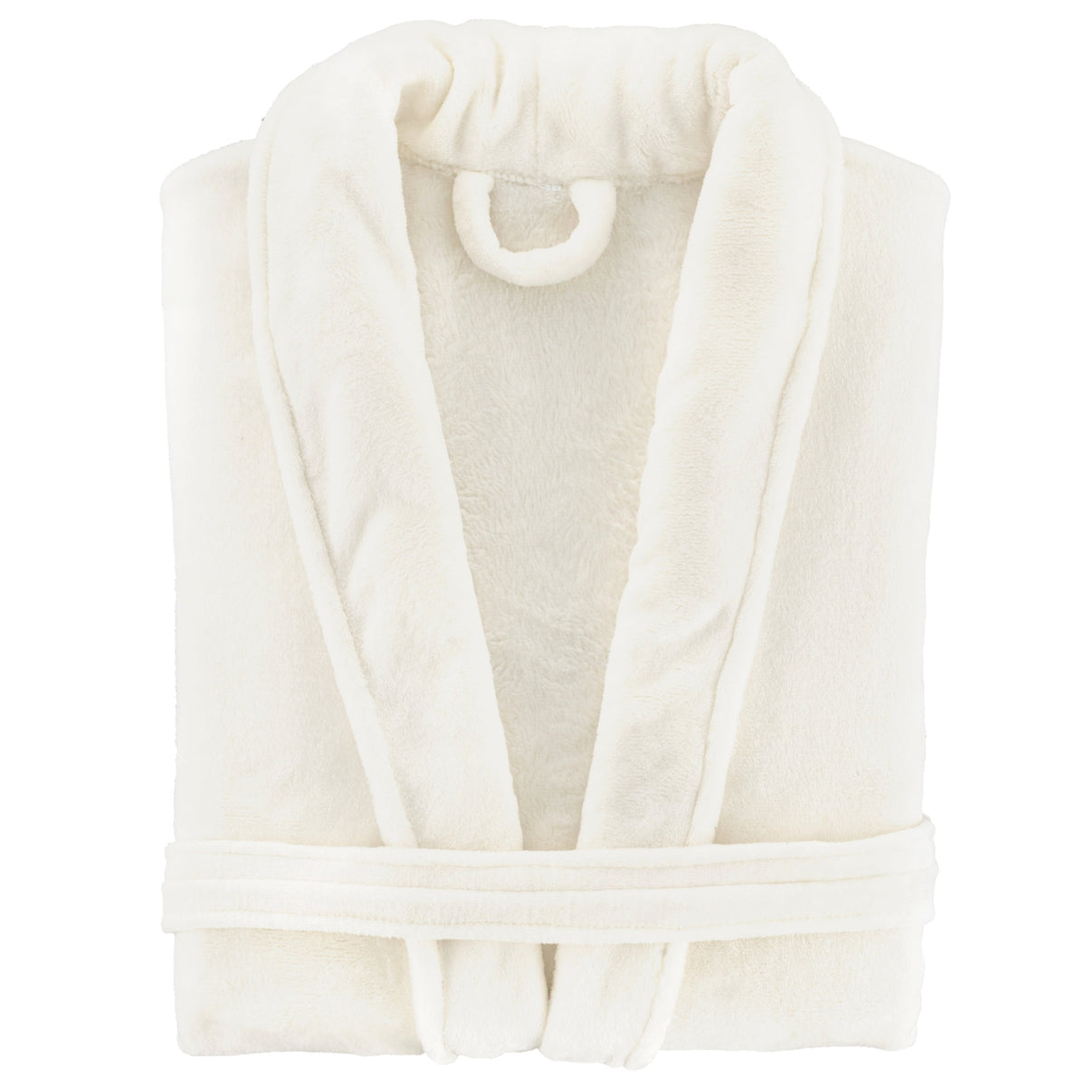 Folded Image of Pine Cone Hill Sheepy Fleece 2.0 Robe in Color Ivory