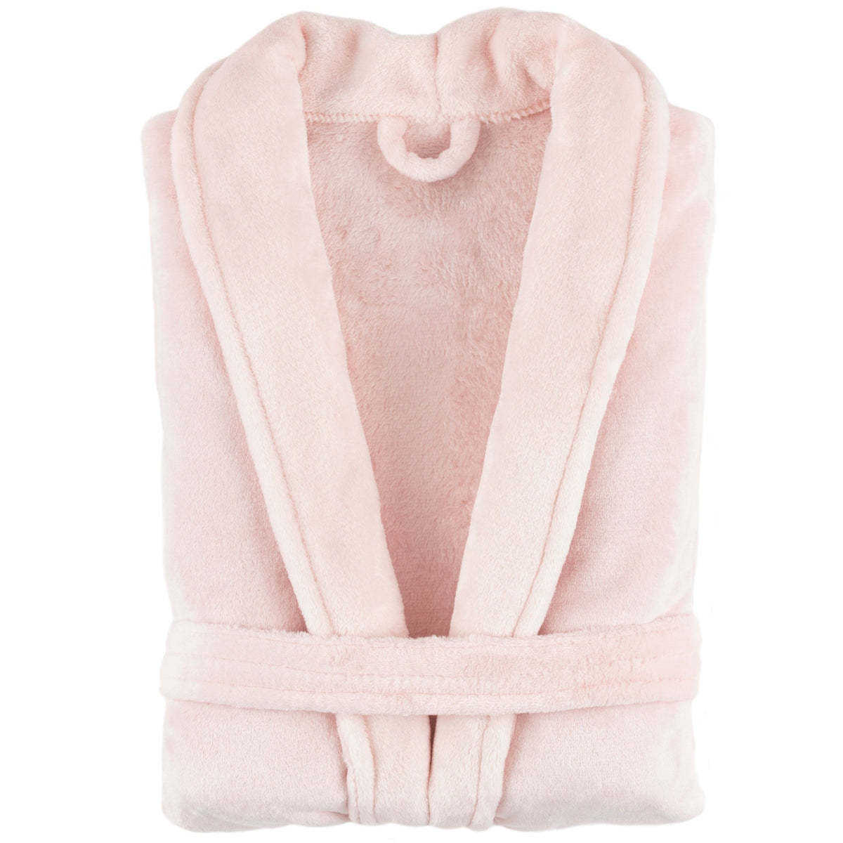 Folded Image of Pine Cone Hill Sheepy Fleece 2.0 Robe in Color Pale Rose