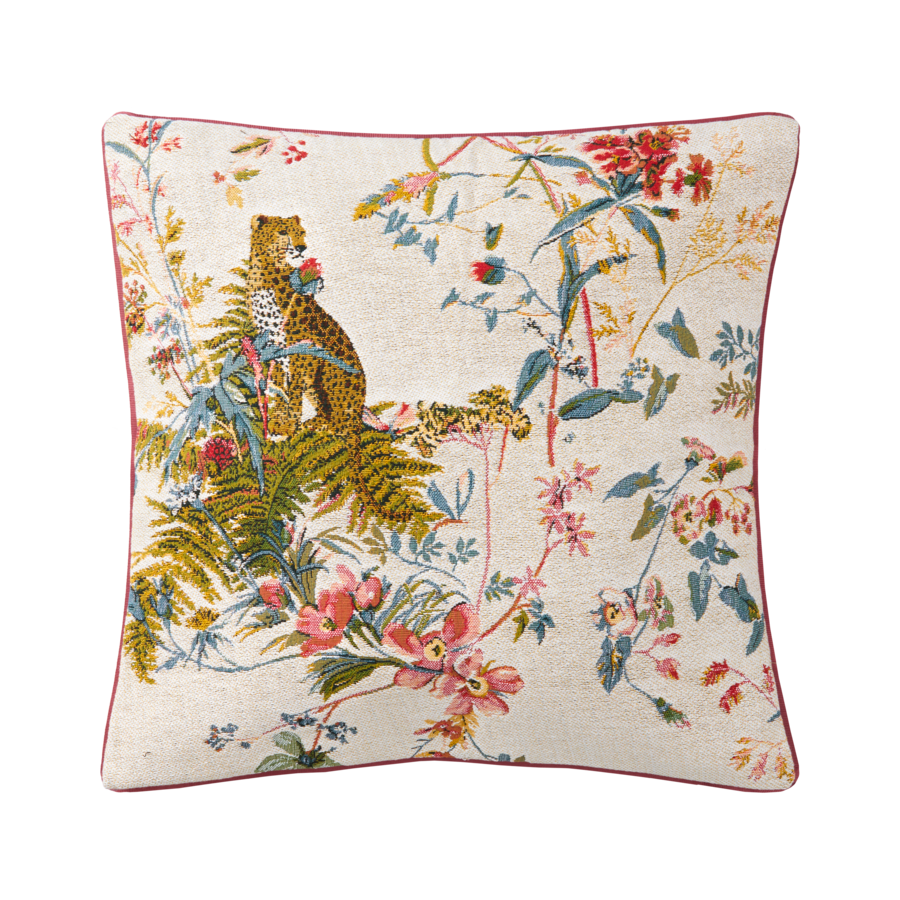 Yves Delorme Contes Decorative Pillow in Neige - the front