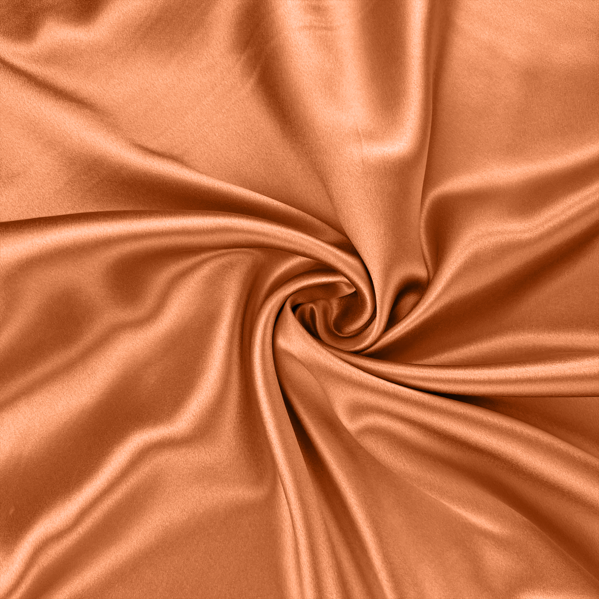 Mulberry Park Silks Pure Silk Square Head Scarf - Copper