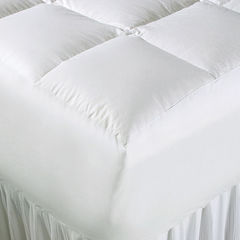 Closeup of Downtown Company Down Filled Mattress Pad