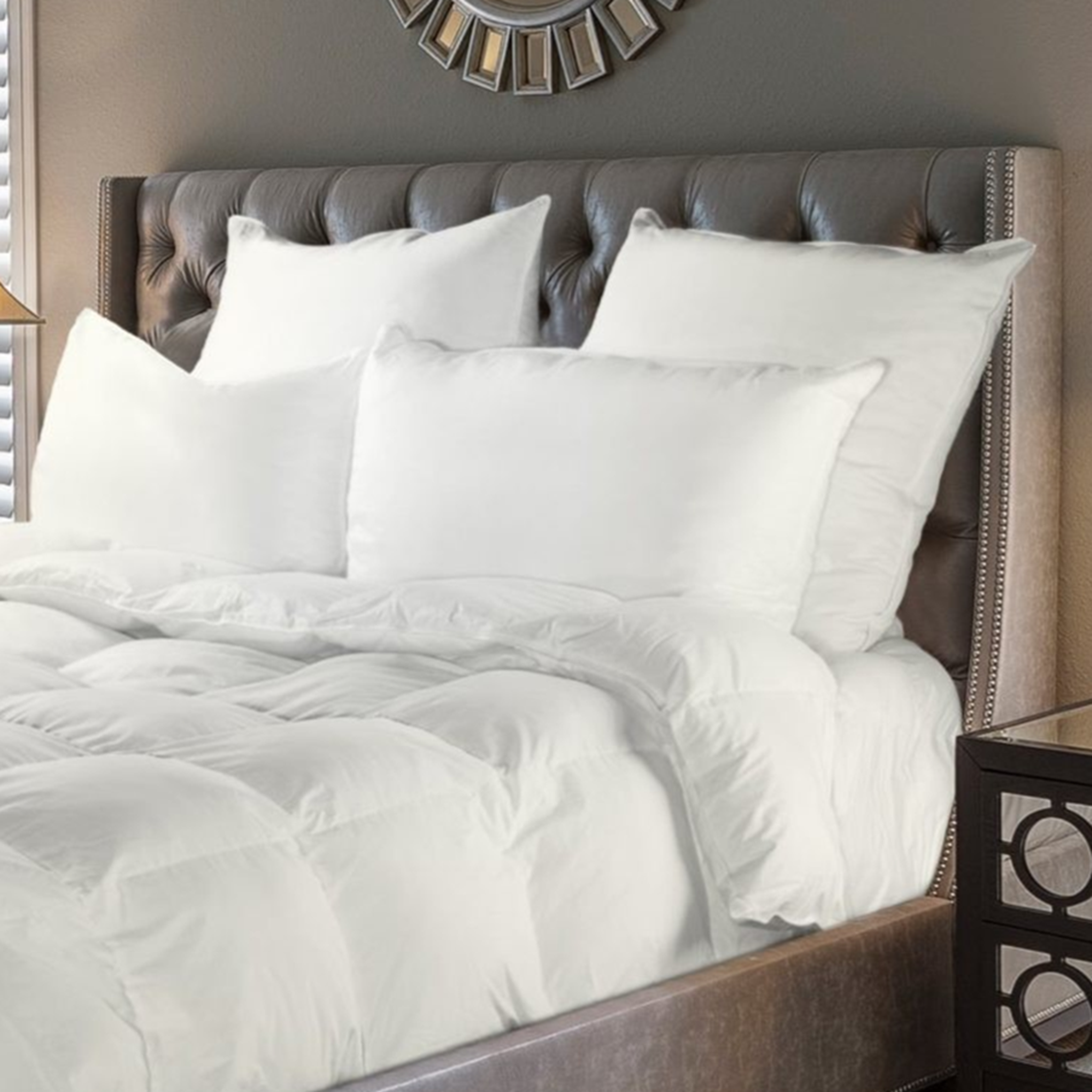 Downright Bernina 650 Fill Power Hungarian Goose Down Pillow Soft We