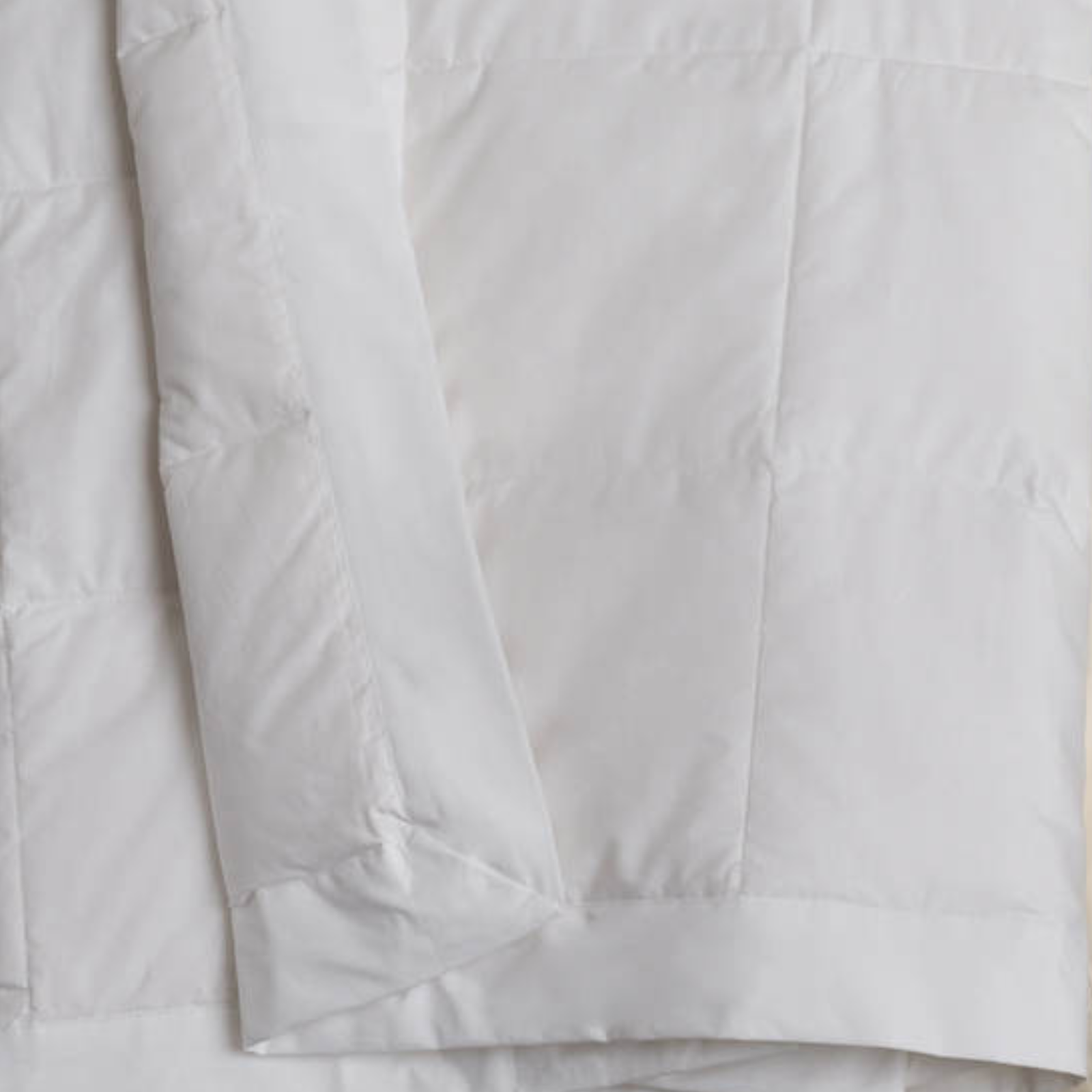 Hanging Both Colors of Downright Classic Down Blanket