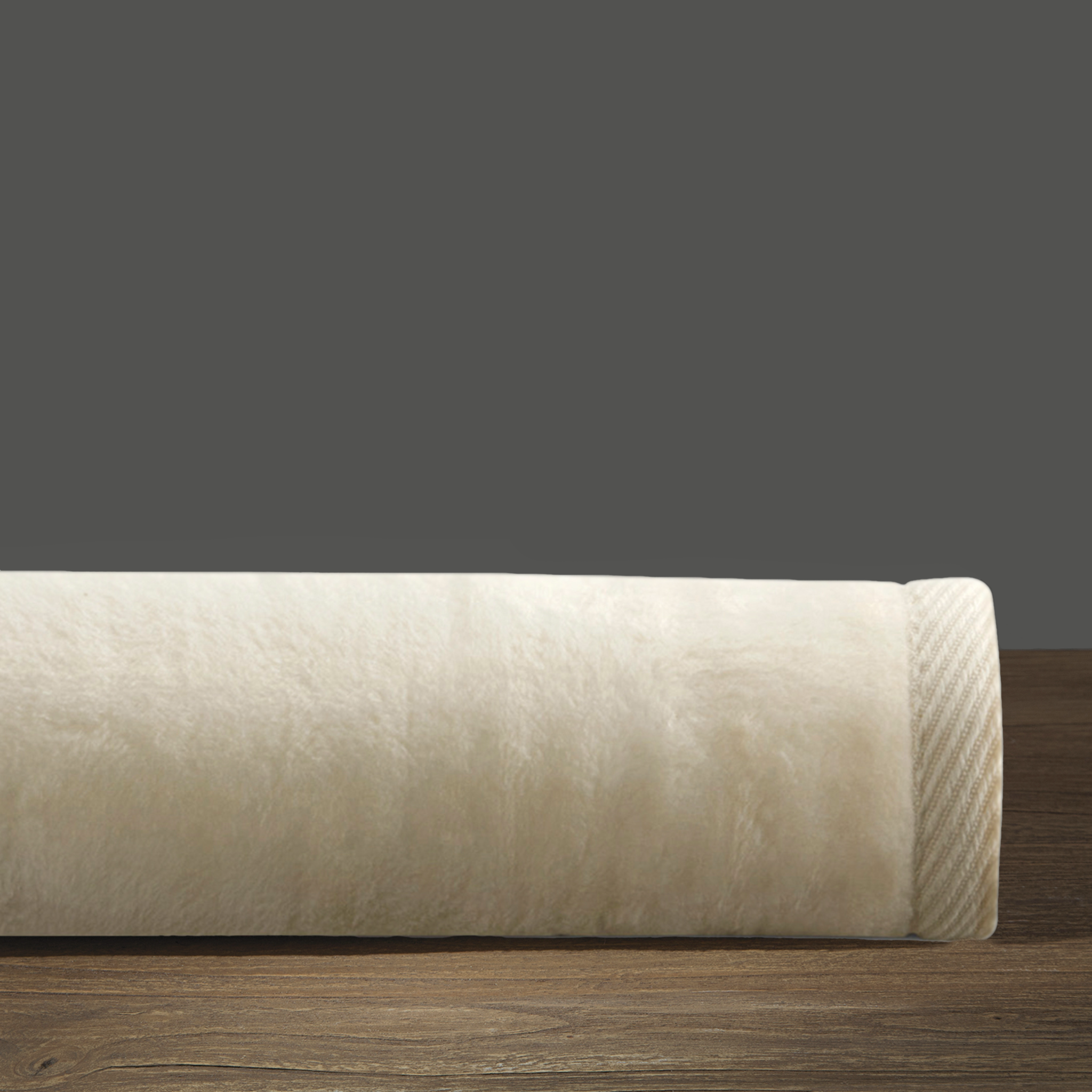 Downtown Company Cashmere Soft Blankets and Throw (Cream)