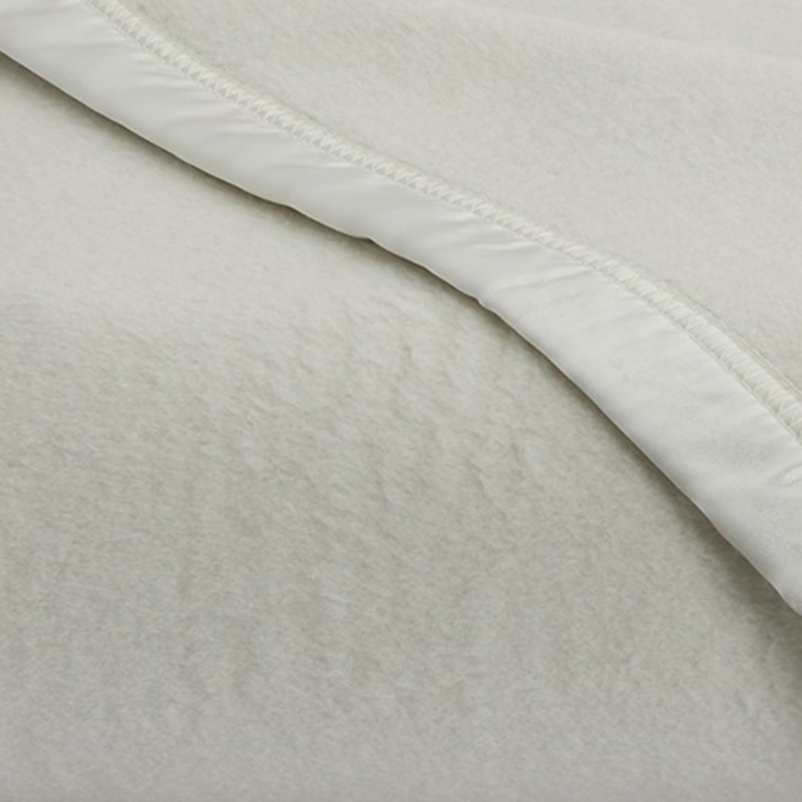 Detail of Downtown Company Silk Blankets in Natural Color