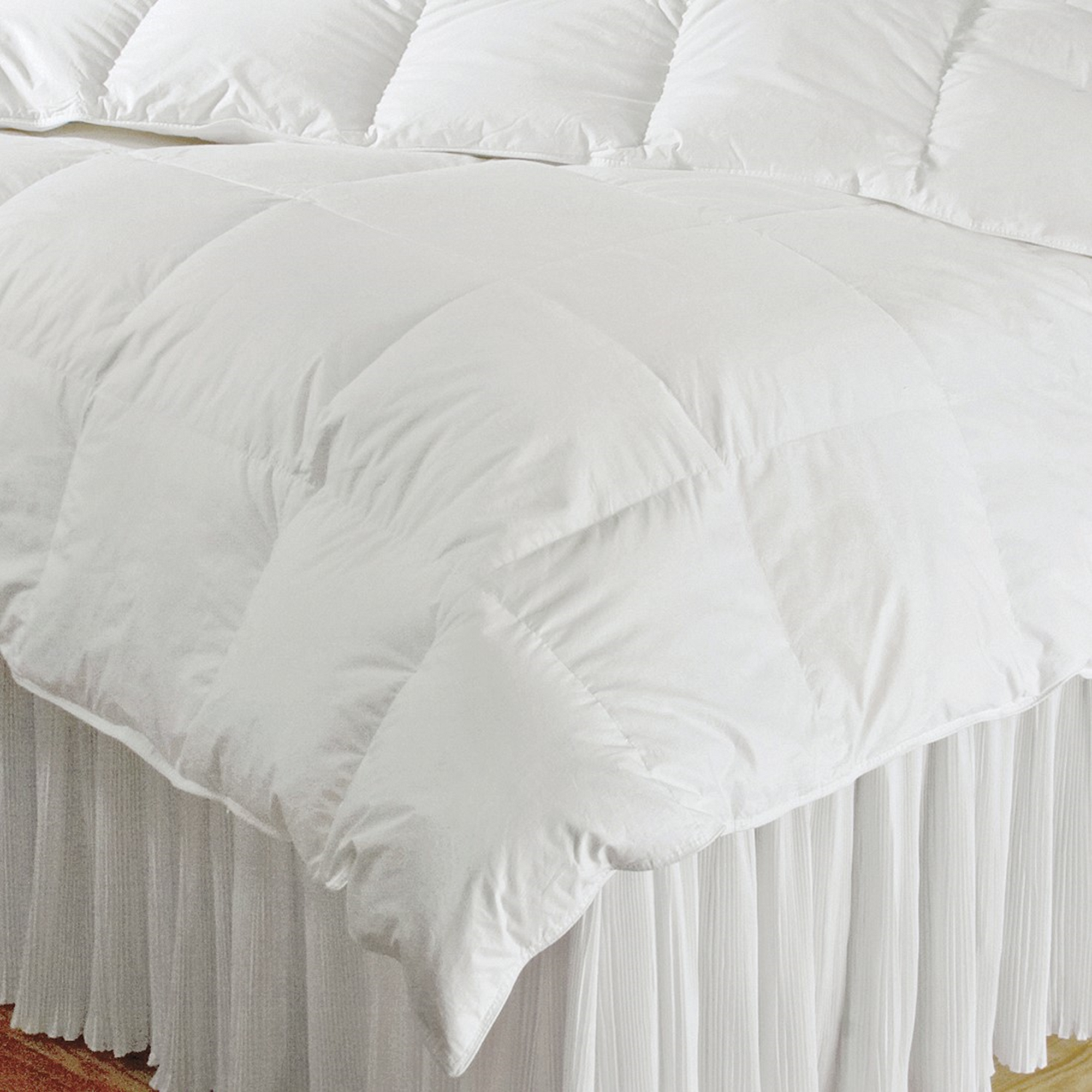 Closeup Image of Downtown Company Villa European White Down Comforter