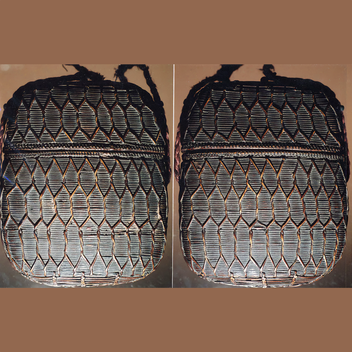 Edo-period basket which inspired The Met x Ann Gish Inro collection