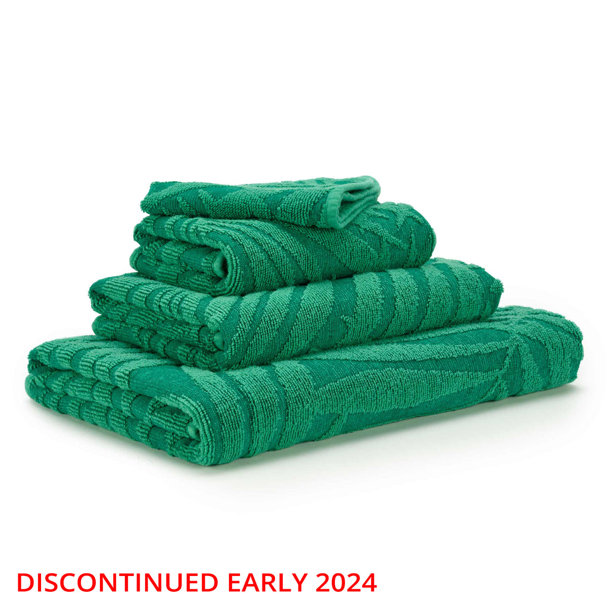 Abyss Fidji Bath Towels - Emerald (230)
