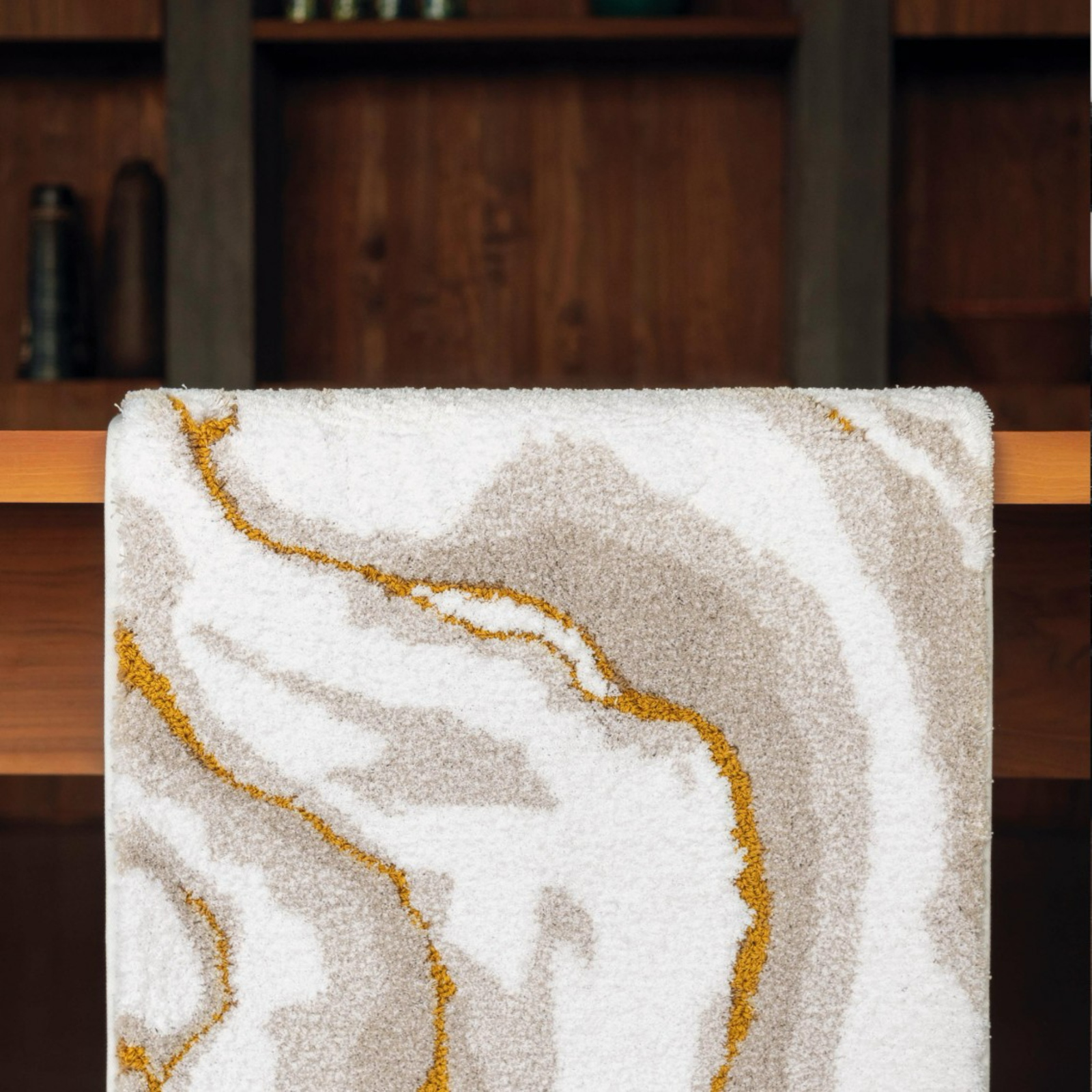 Lifestyle Photo of Graccioza Amber Bath Rug