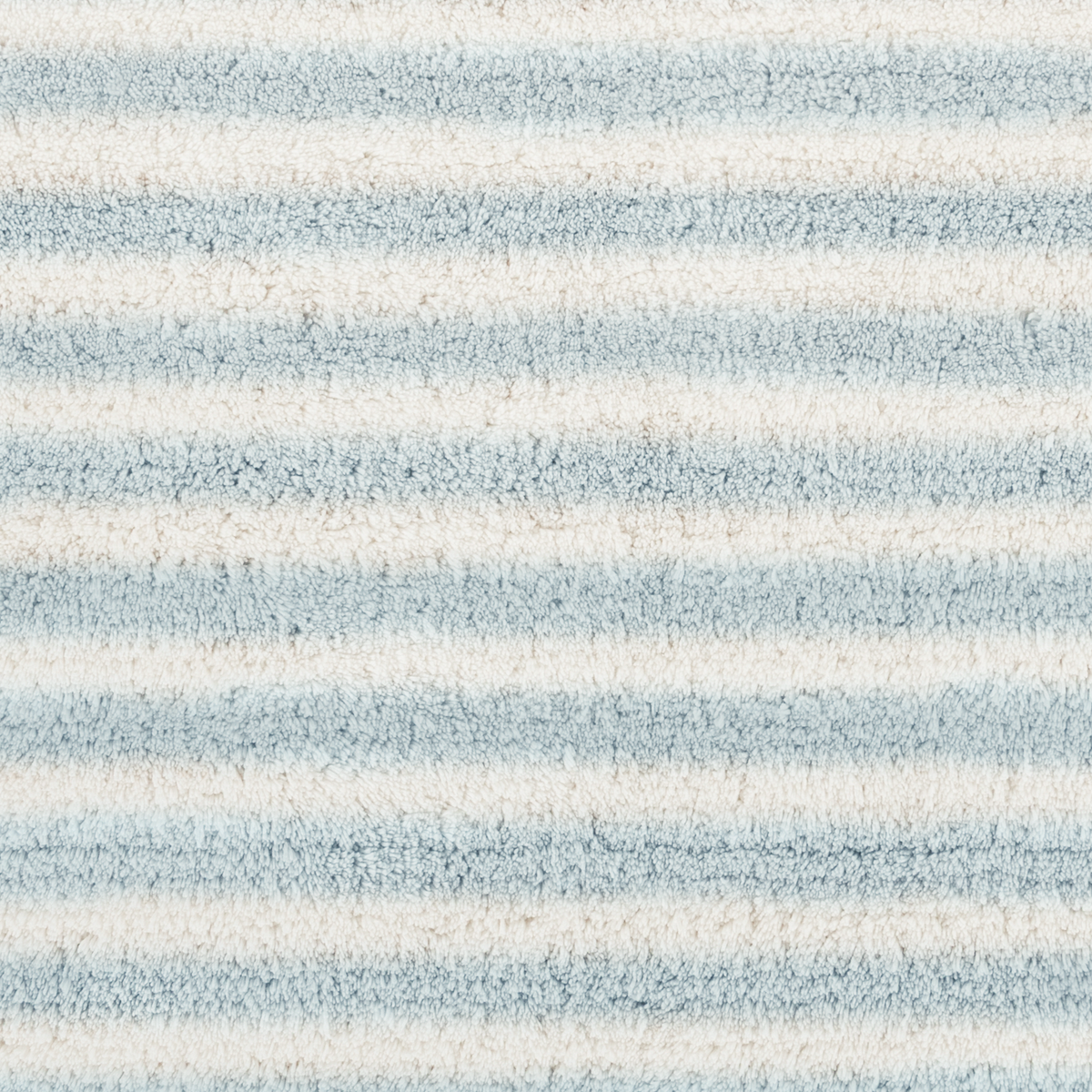 Swatch Sample of Graccioza Douro Bath Towels and Rugs in Sea Mist and Snow colors