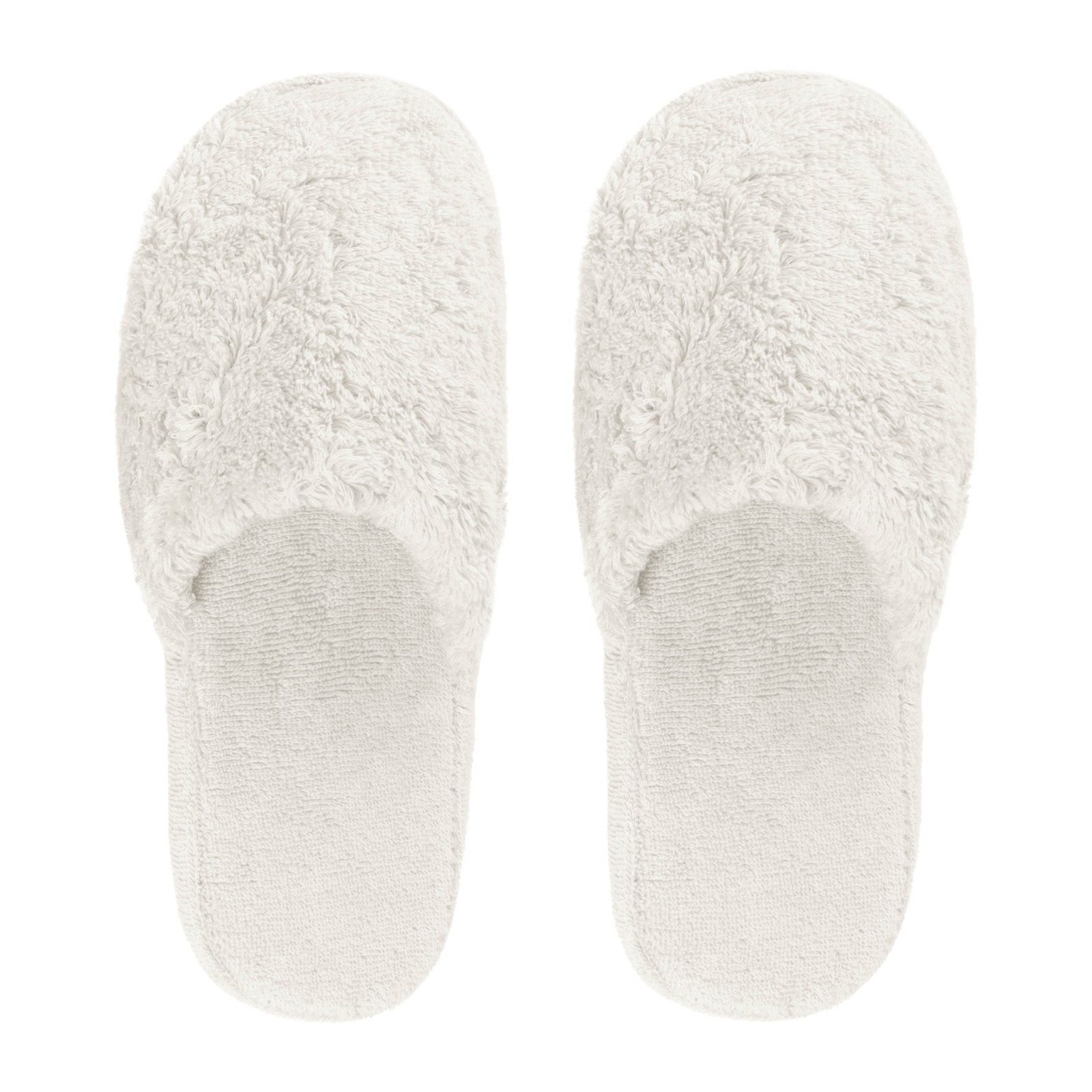 Pair of Graccioza Egoist Slippers in Snow Color