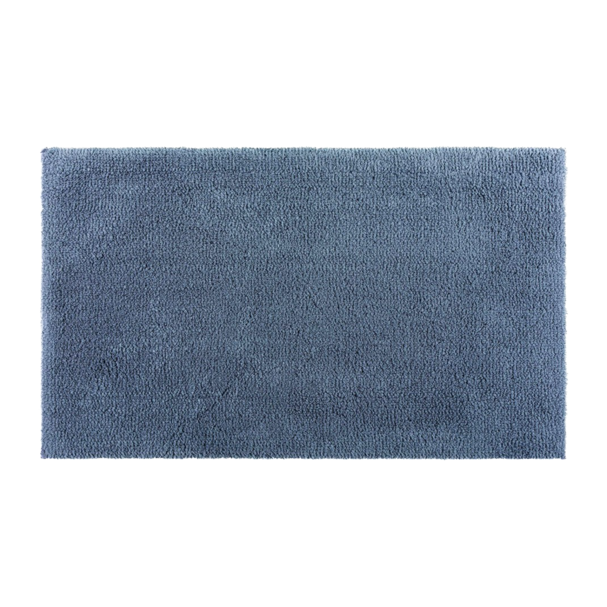 Graccioza Cool Bath Rugs Cobalt Against a White Background