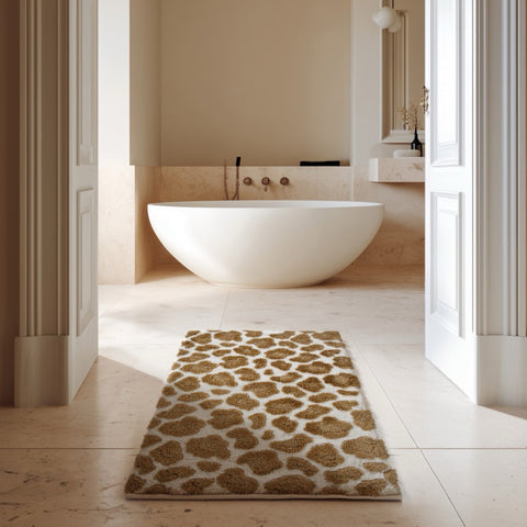 Graccioza Giraffe Bath Rug featured image
