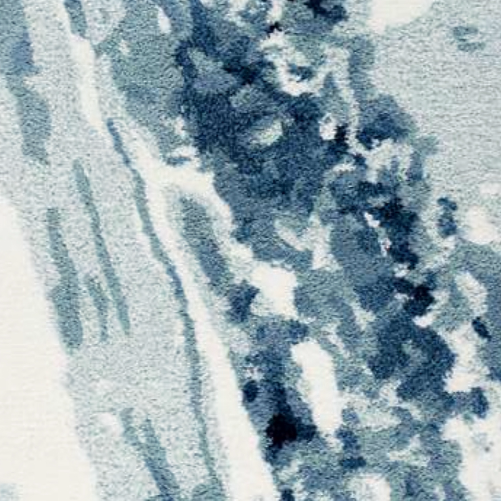 Graccioza Nevada Bath Rug in Blue