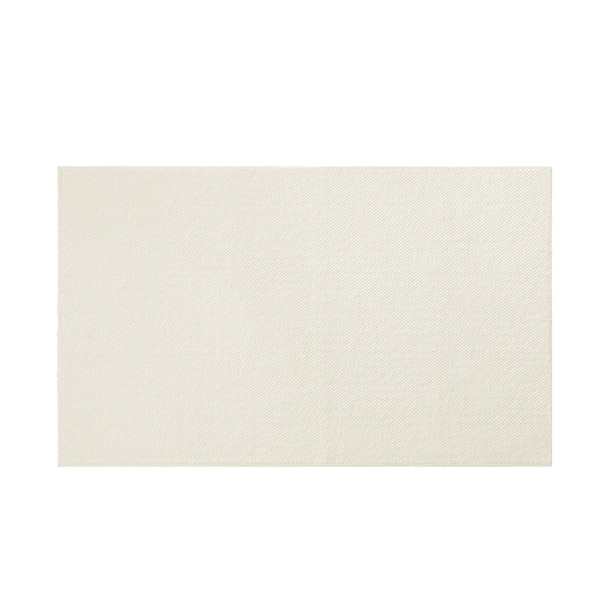 Gracious Pearls Bath Mat in Natural color laid flat against a white background
