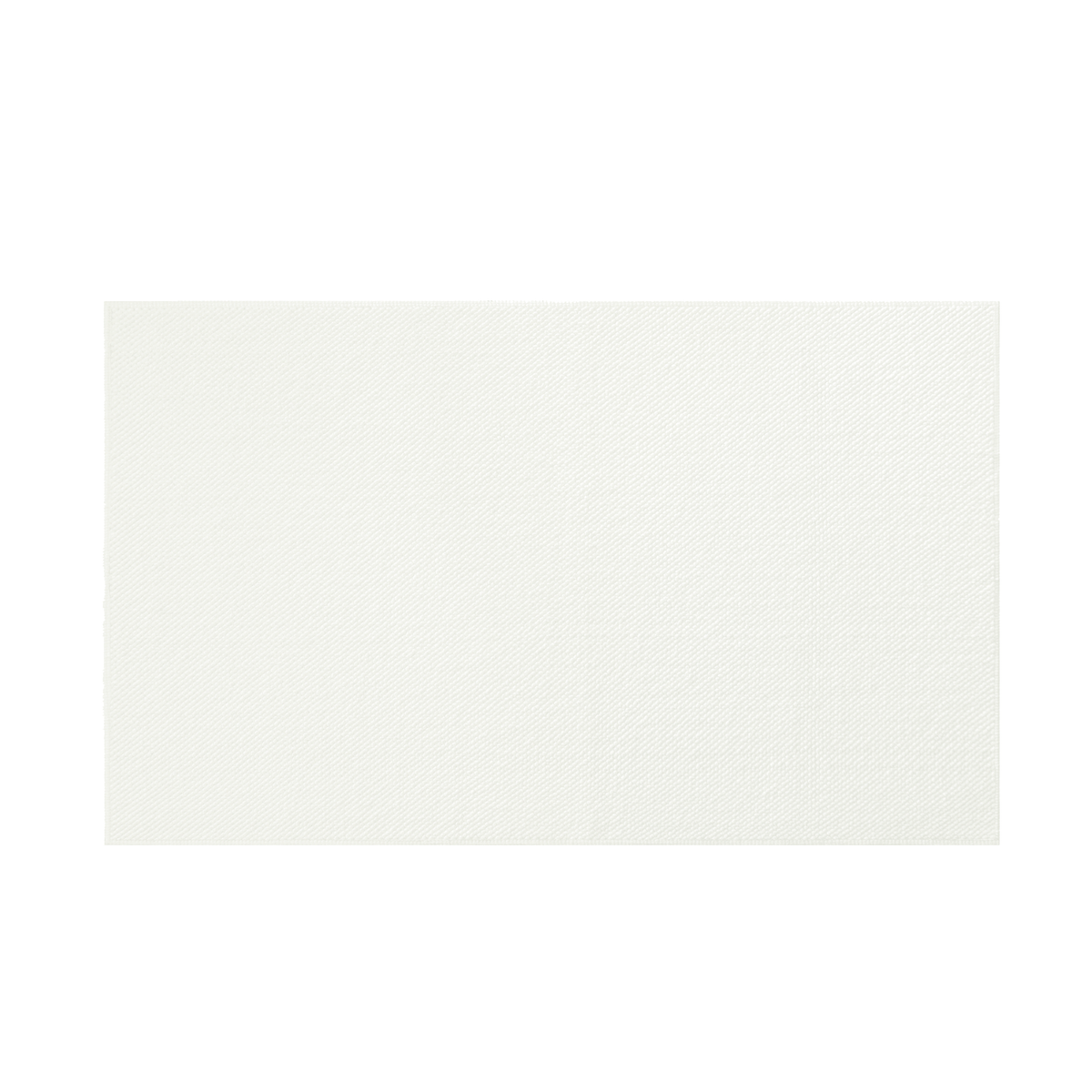 Gracious Pearls Bath Mat in Snow color laid flat against a white background