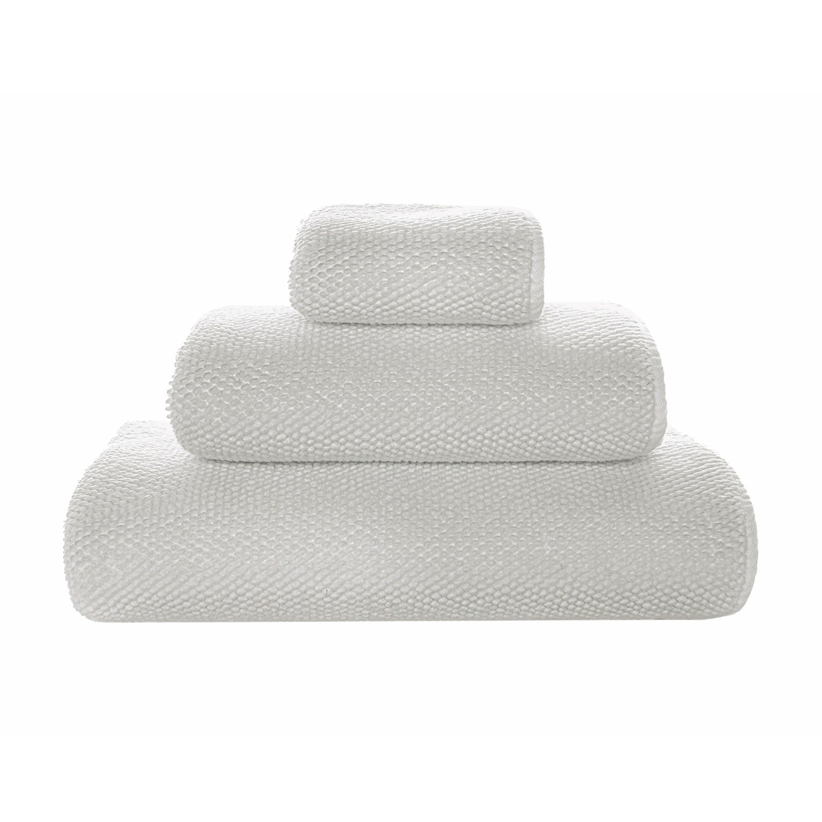 Silo Image of Graccioza Pearls Bath Towels in Color Silver