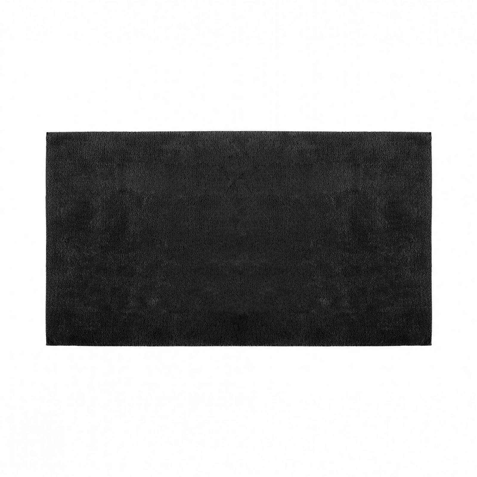 Graccioza Plain Egoist Bath Rug in Black