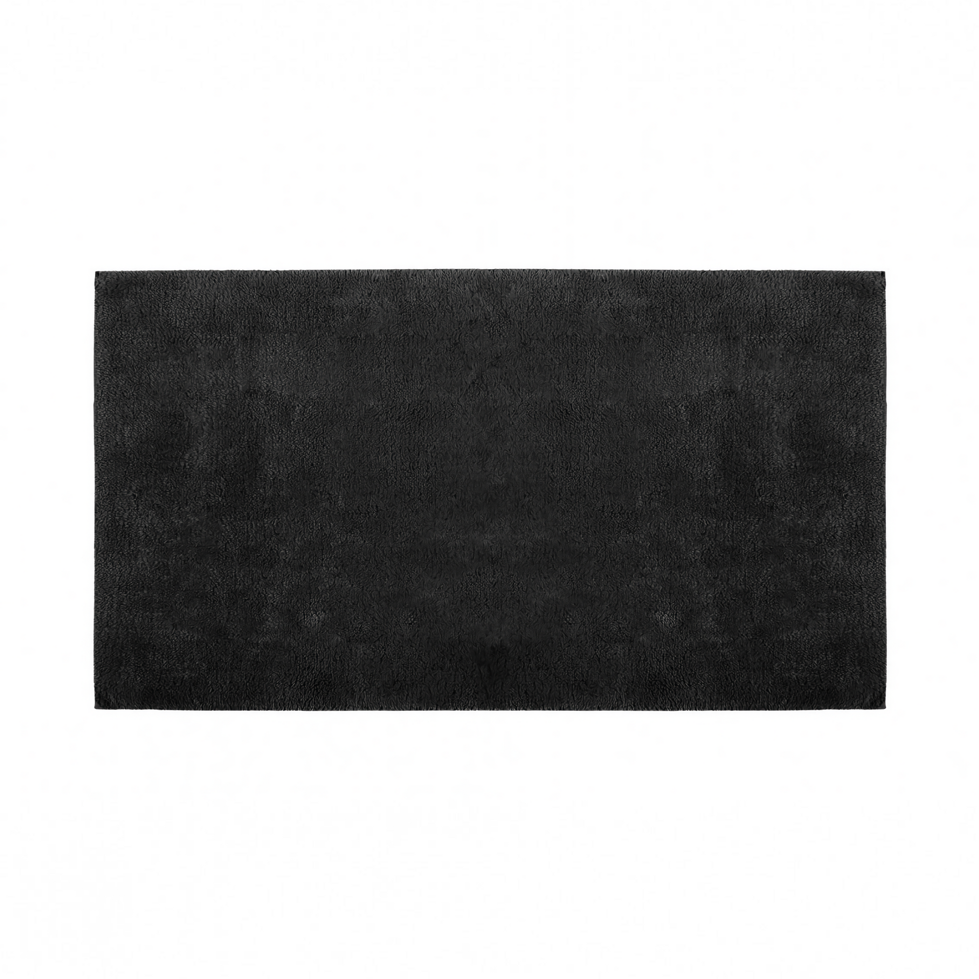 Graccioza Plain Egoist Bath Rug in Black