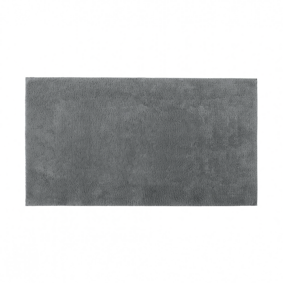 Graccioza Plain Egoist Bath Rug in Steel