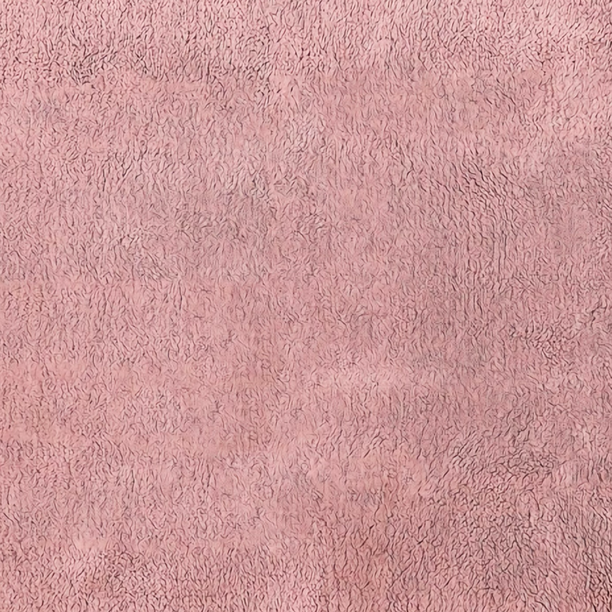 Fabric Closeup of Graccioza Plain Egoist Bath Rug in Blush