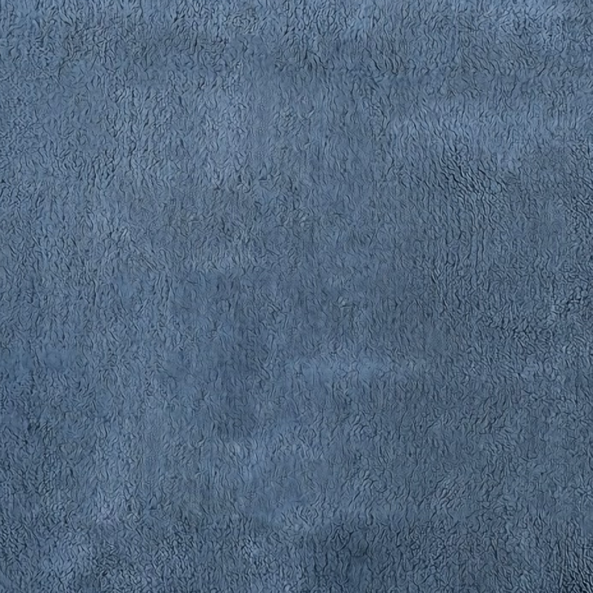 Fabric Closeup of Graccioza Plain Egoist Bath Rug in Cobalt