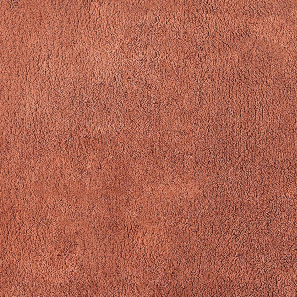 Swatch of Graccioza Plain Egoist Bath Rug in Terracotta