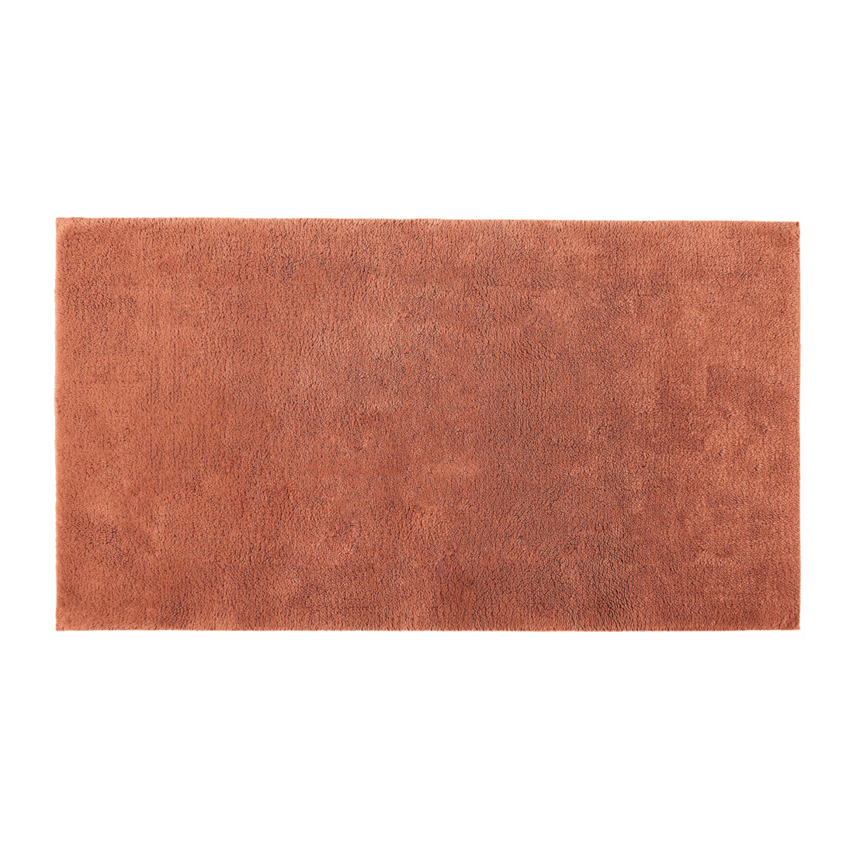 Graccioza Plain Egoist Bath Rug in Terracotta