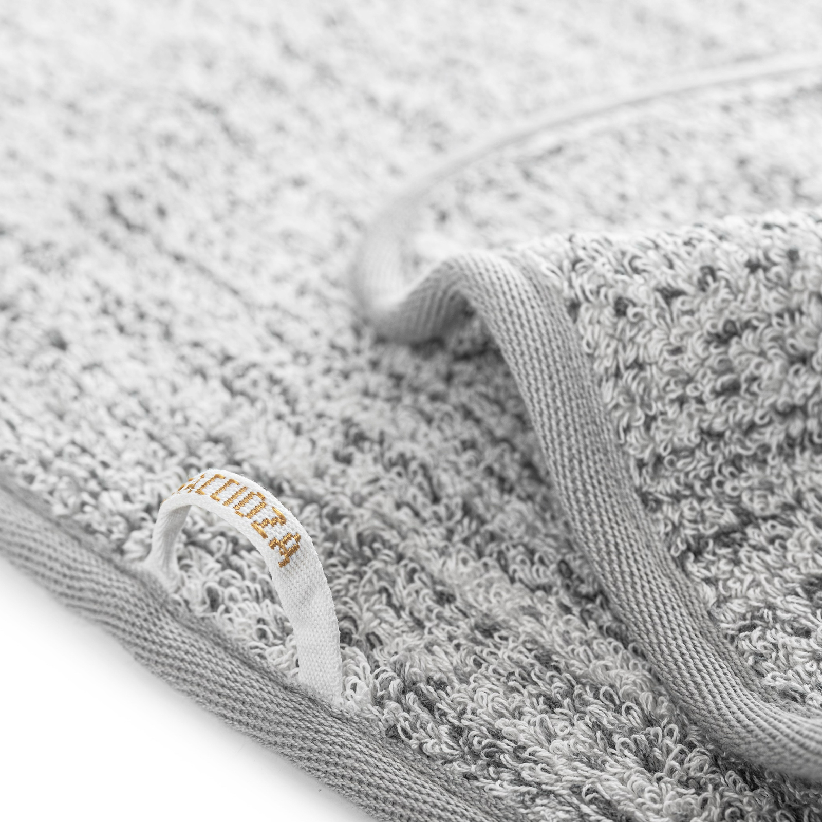 Graccioza Porto Bath Towels in Silver and Storm