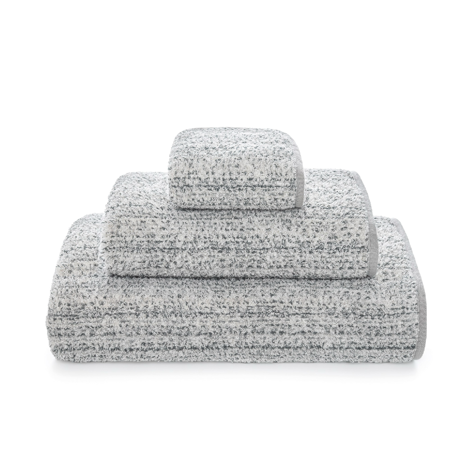 Graccioza Porto Bath Towels in Silver and Storm